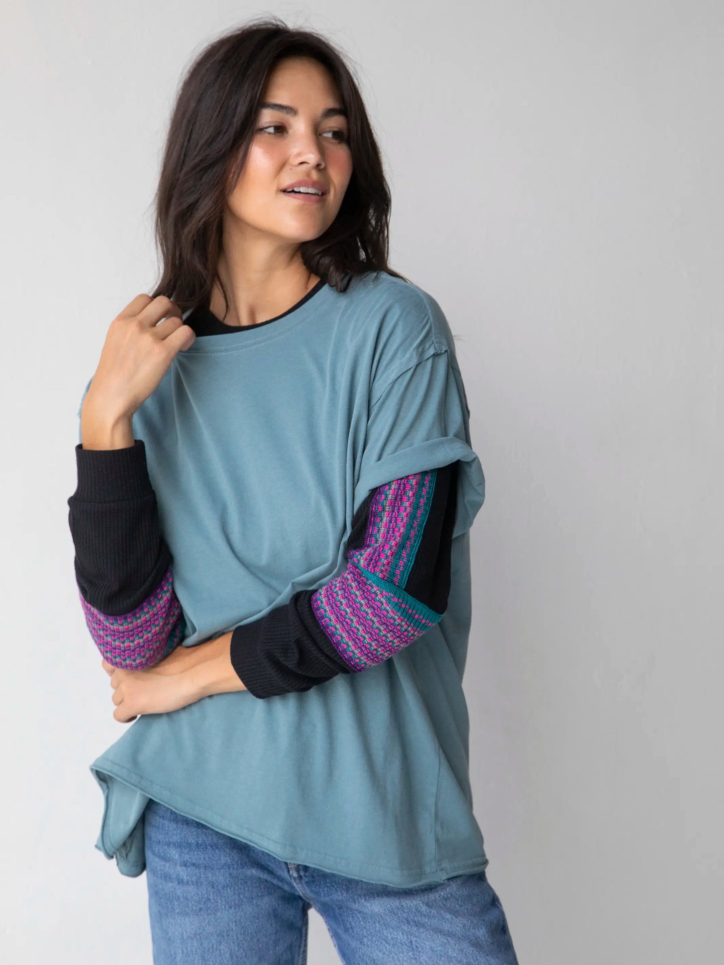 London Trim Top - Black