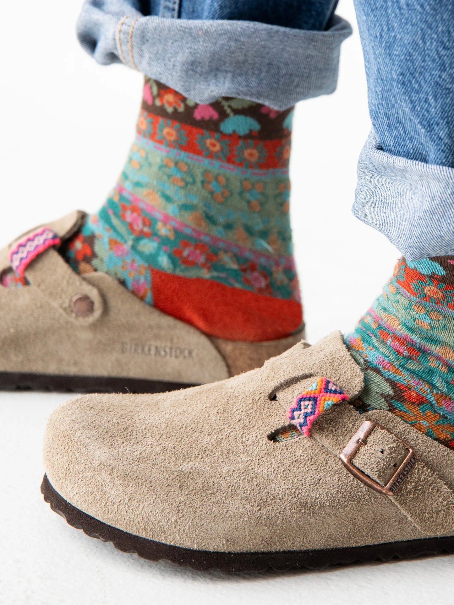 Sandal Rings, Set of 2 - Pink