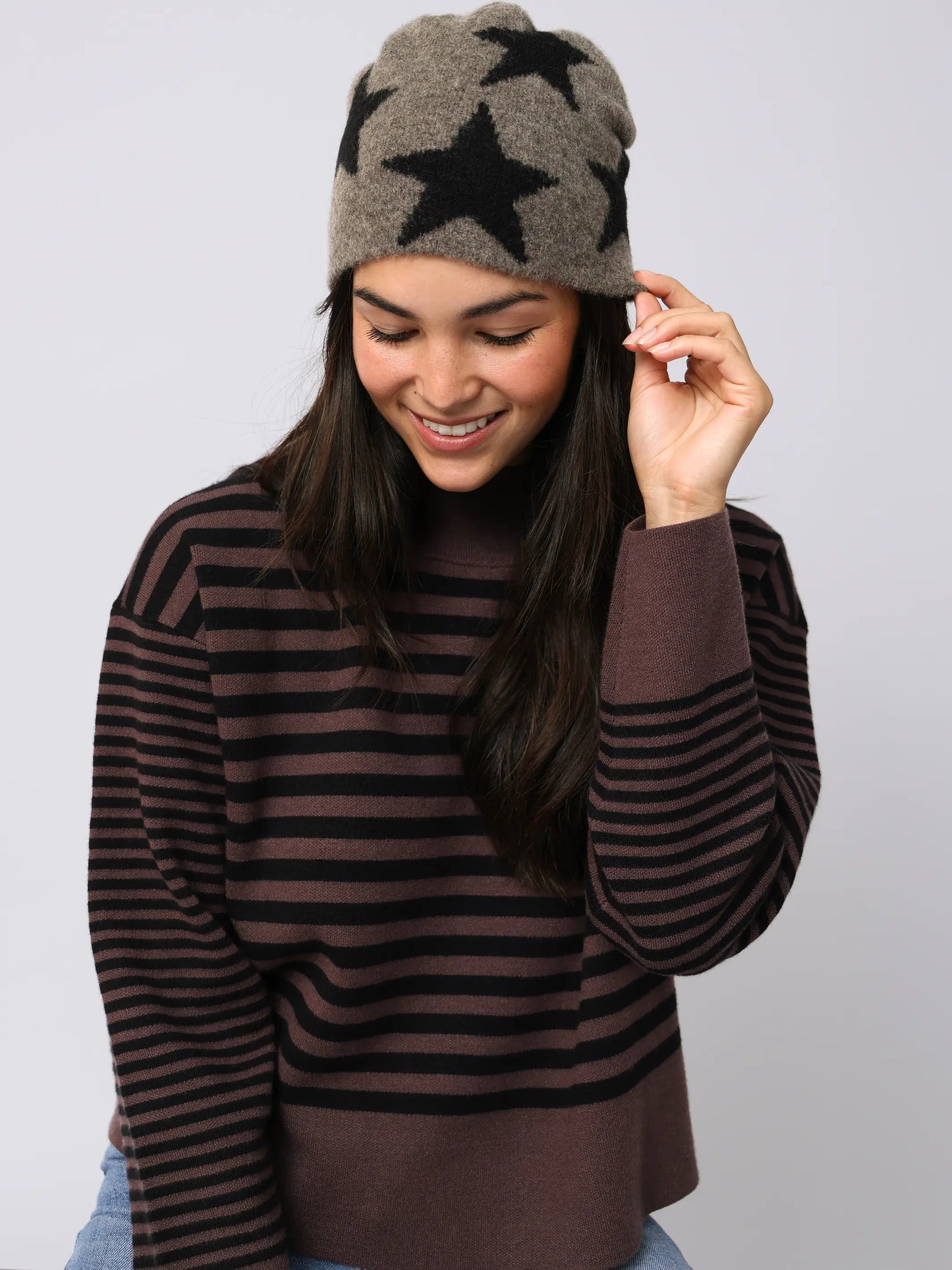 Montauk Sweater - Dusk Stripes