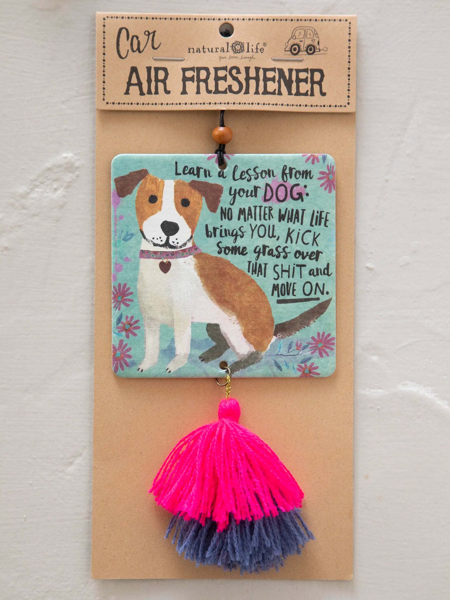 Car Air Freshener - Lesson From Your Dog