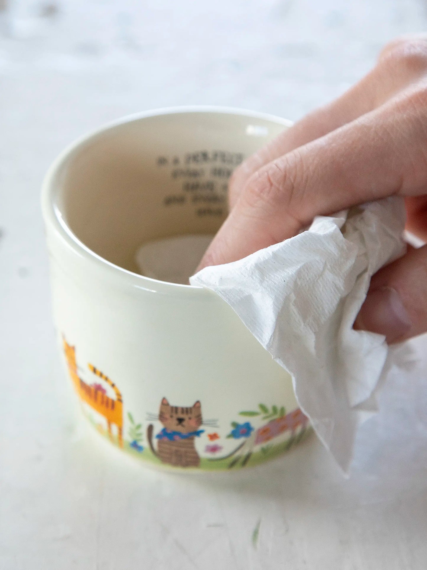 Secret Message Candle - Every Cat Has A Home