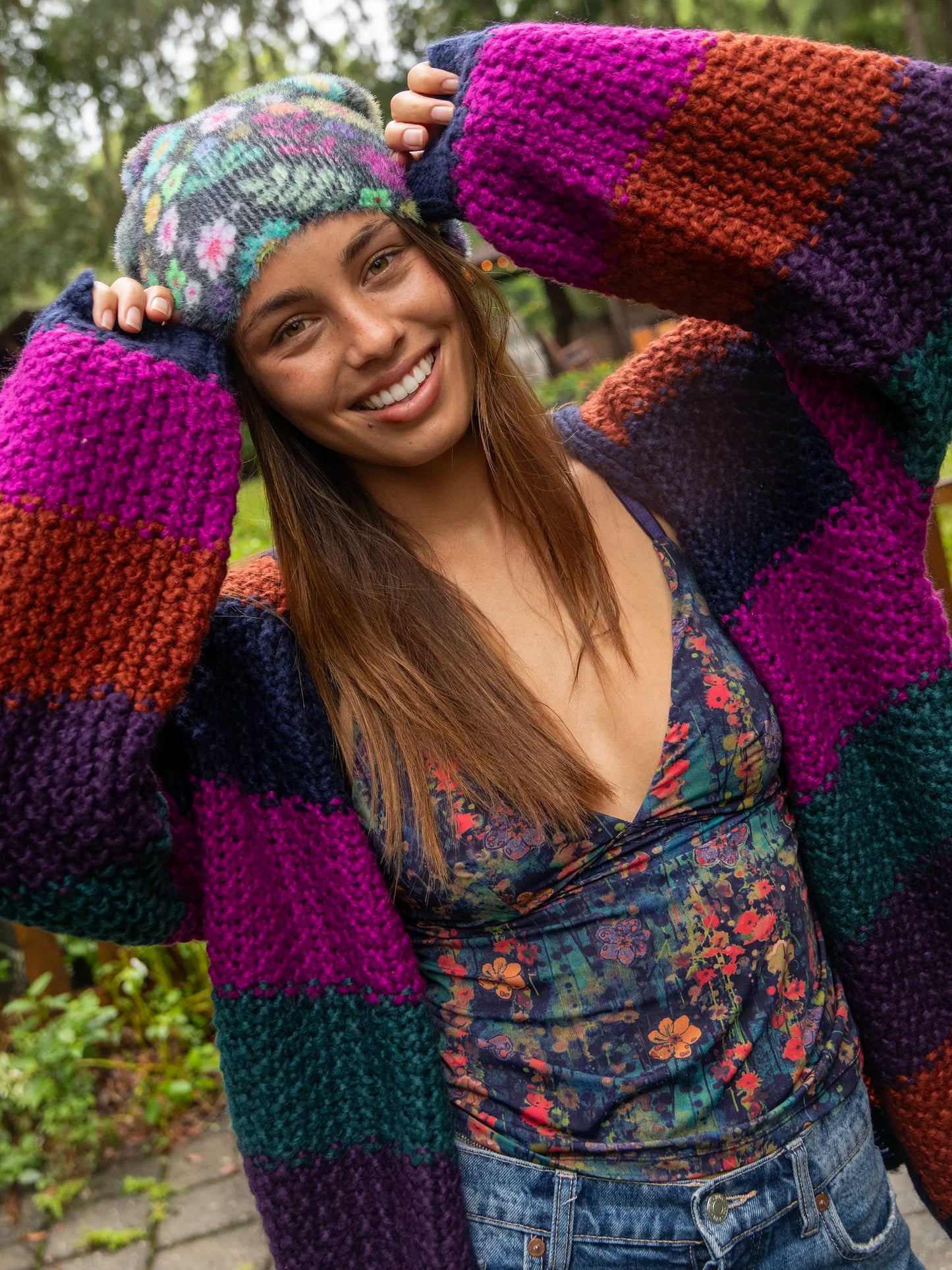 Cashmere-like Beanie - Dark Teal