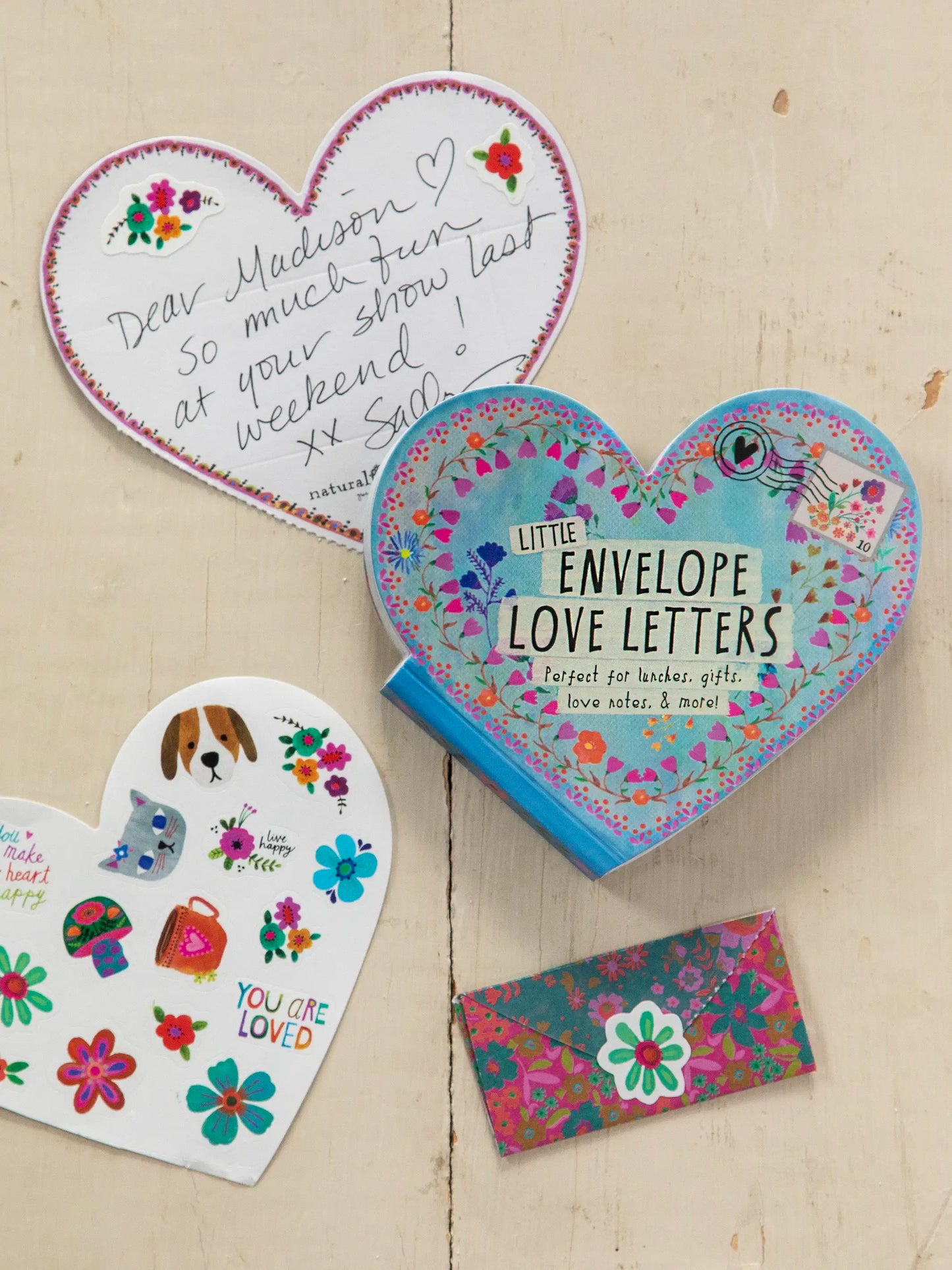 Little Envelope Letters - Blue Heart