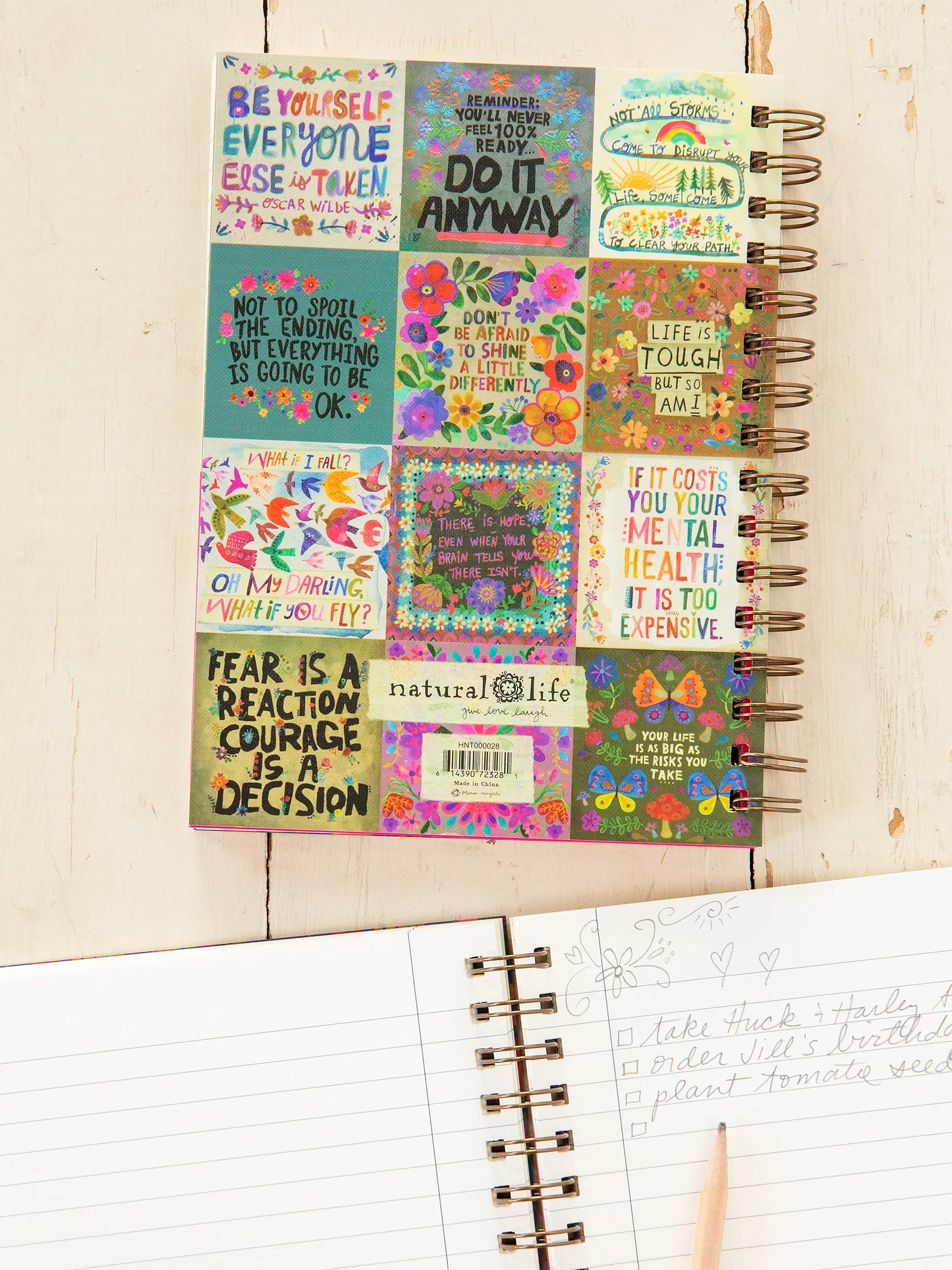 Spiral Notebook - FEARLESS