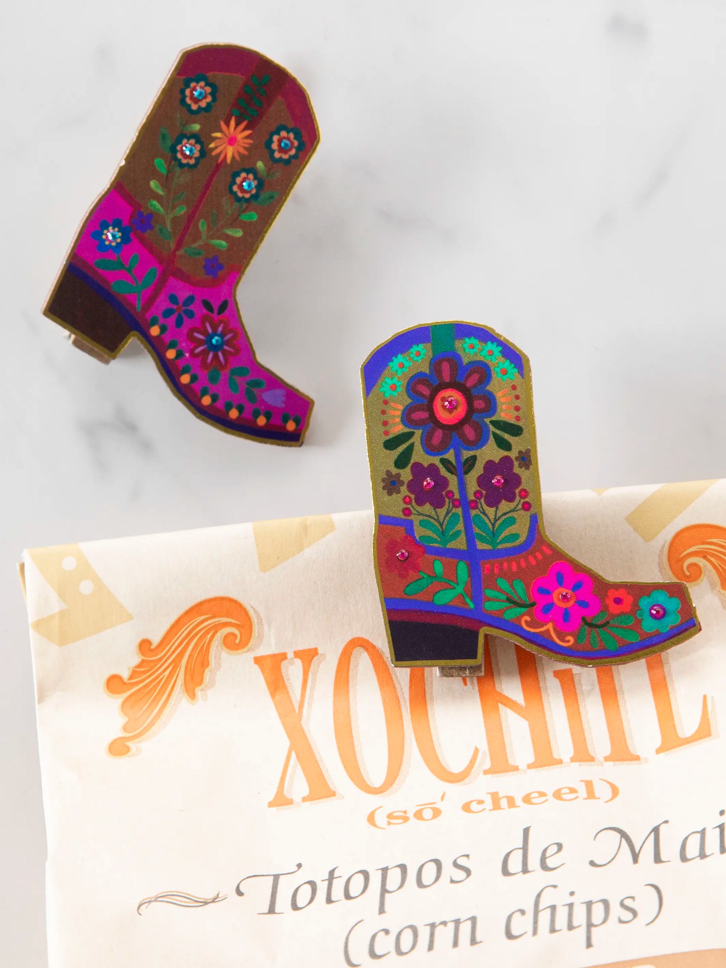 Magnet Happy Clips, Set of 2 - Boot