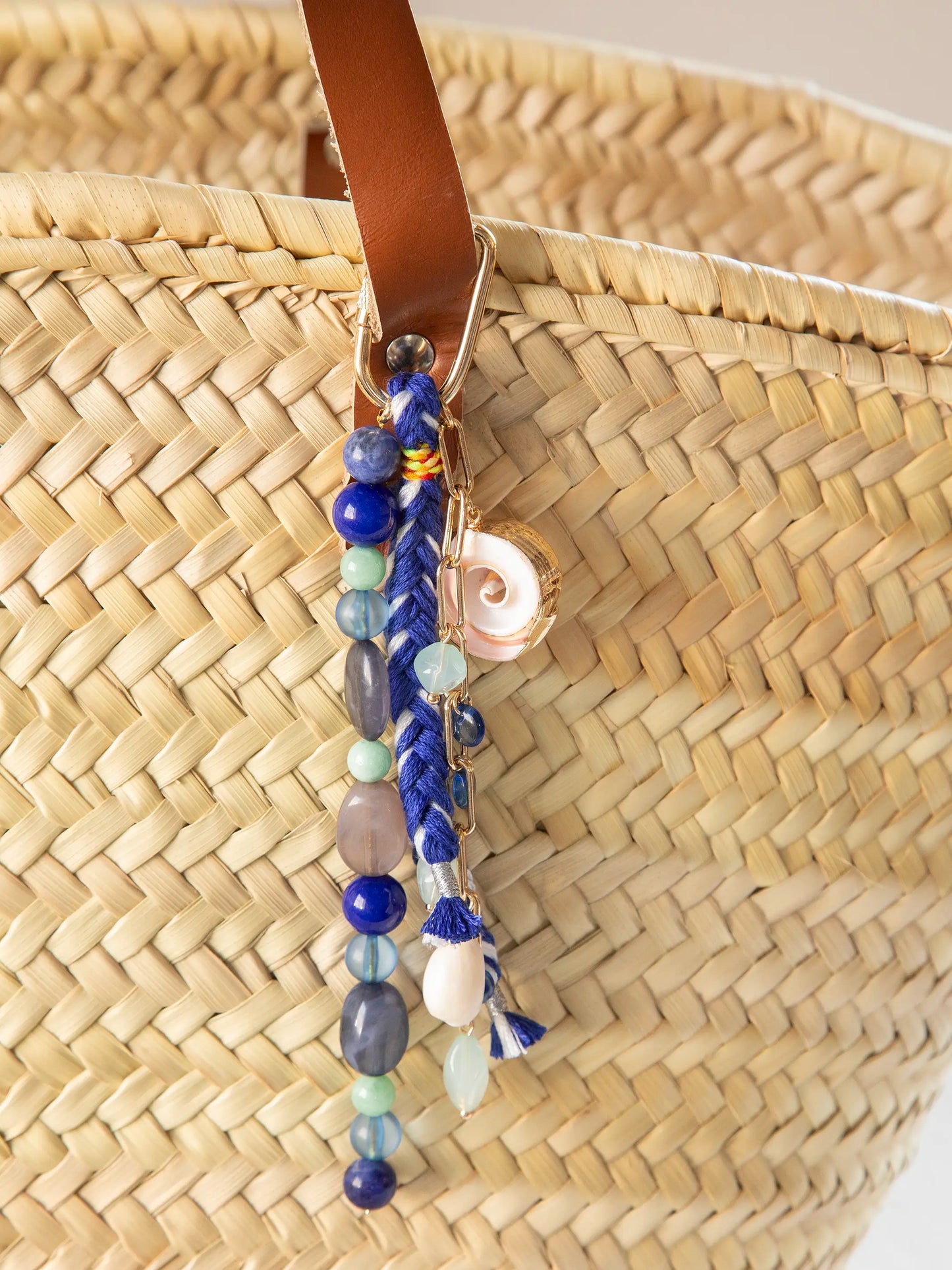 Blue Tides Bag Charm