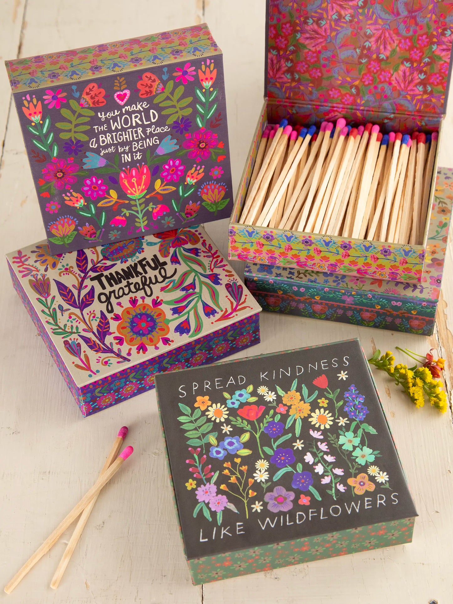 Coffee Table Matches - Navy World Brighter