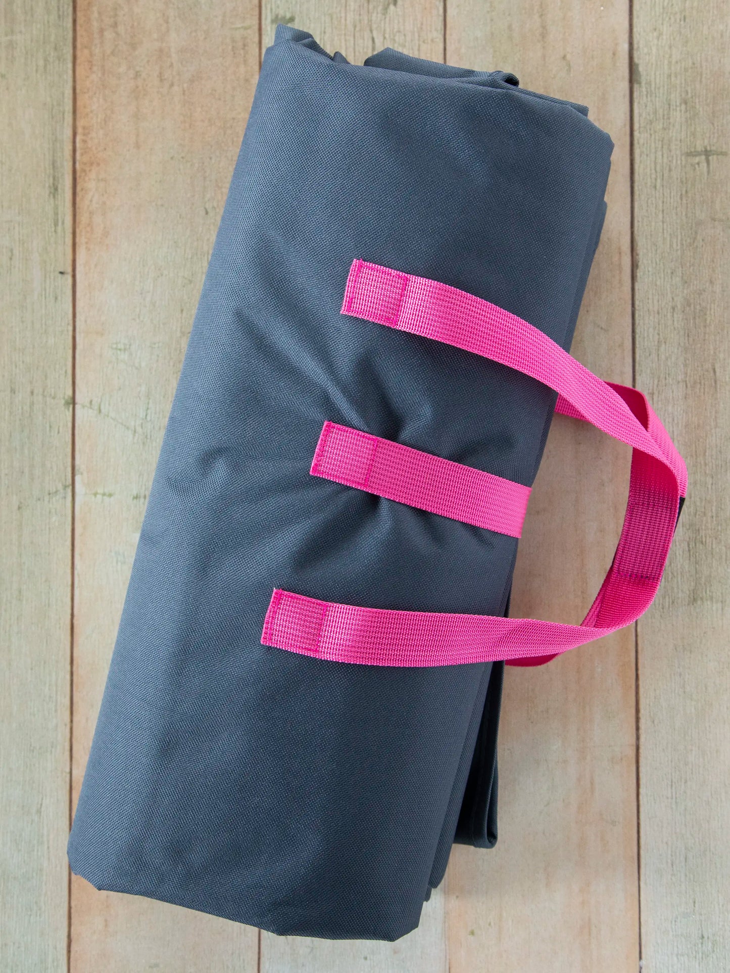 XL Water Resistant Picnic Blanket - Blue Patchwork