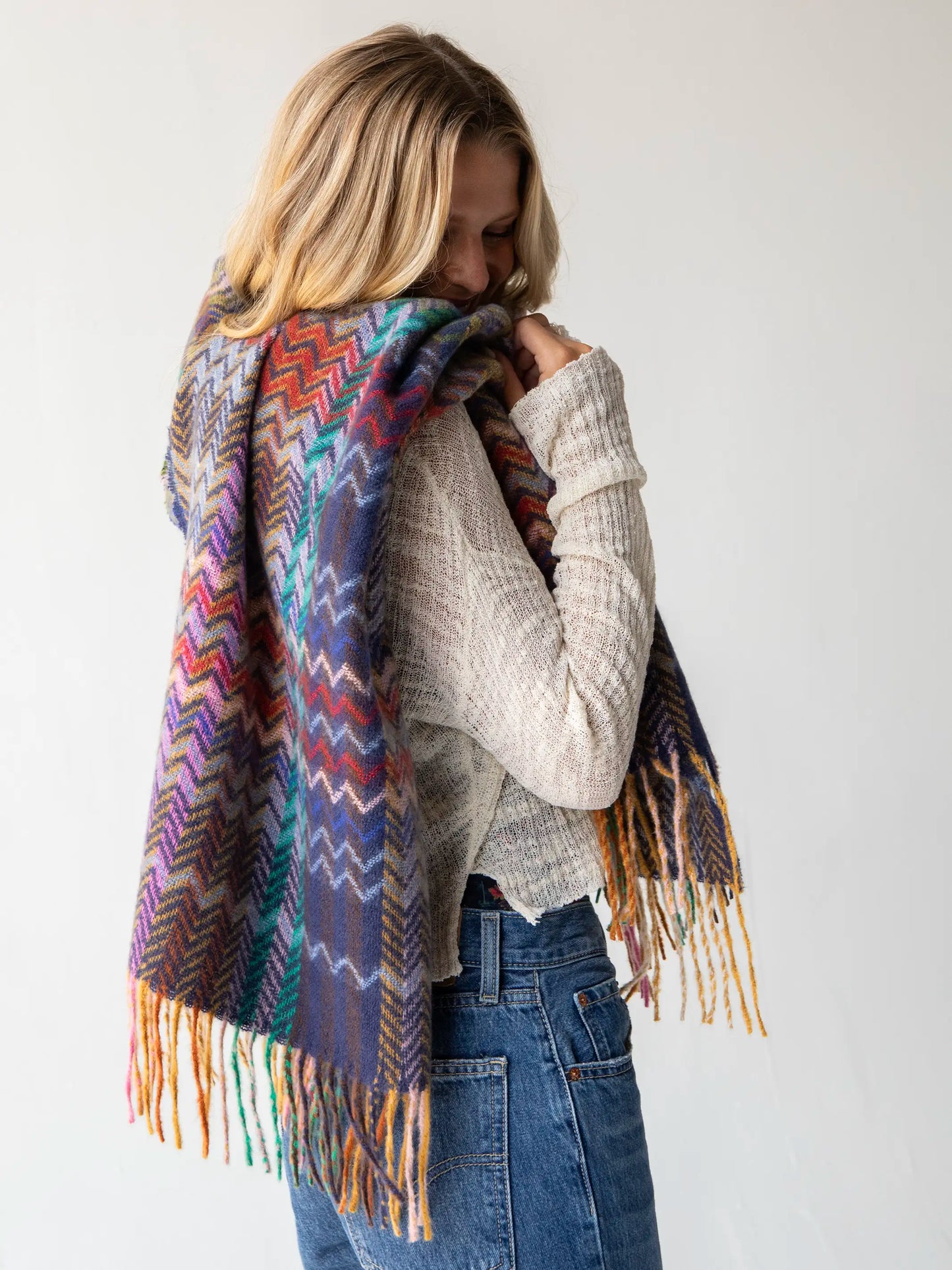 Cuddle Up Cozy Scarf - Espresso