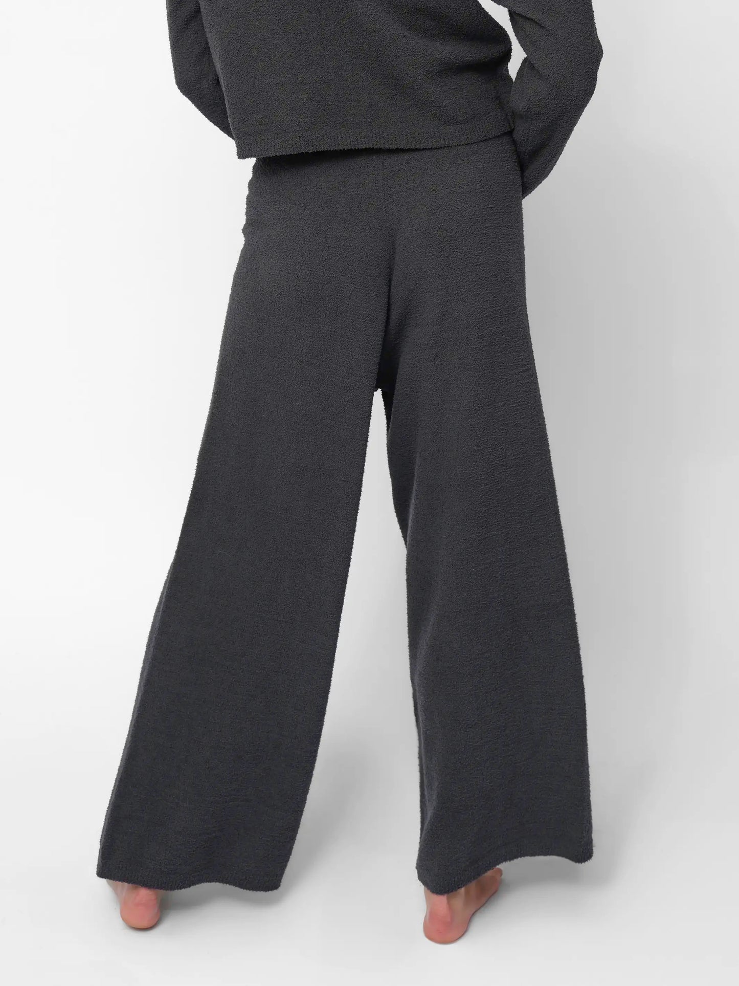 Cozy Up Pant & Sweater Set - Charcoal