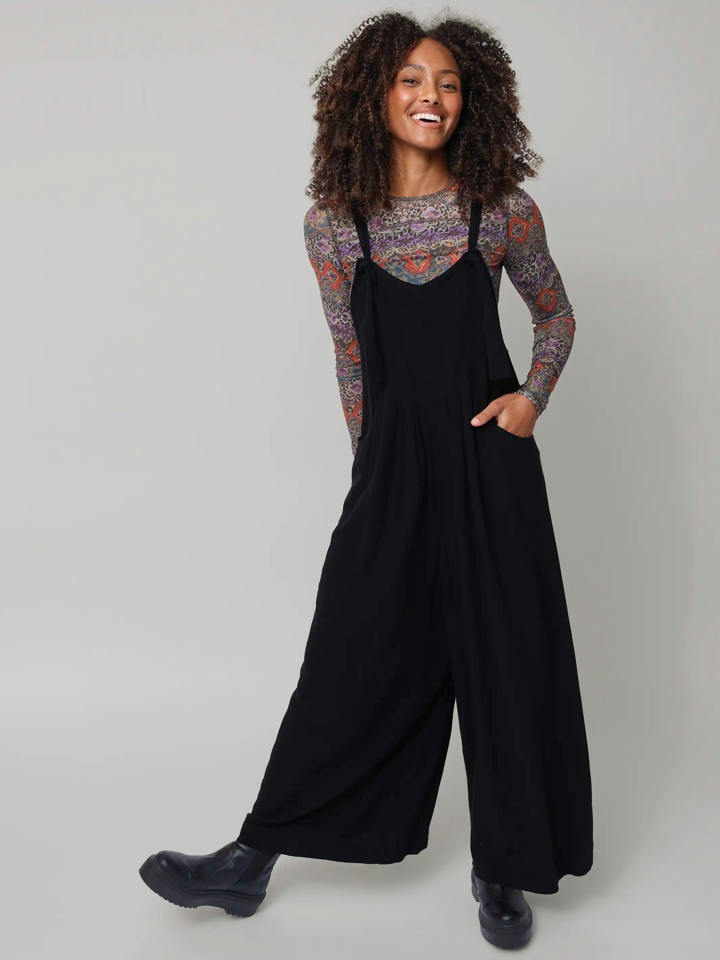 Carrington Jumpsuit - Black