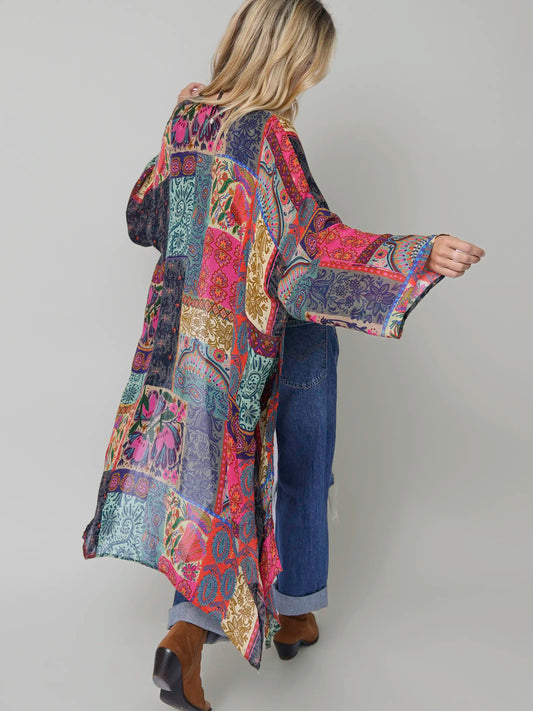 Sierra Duster - Boho Blooms Patchwork