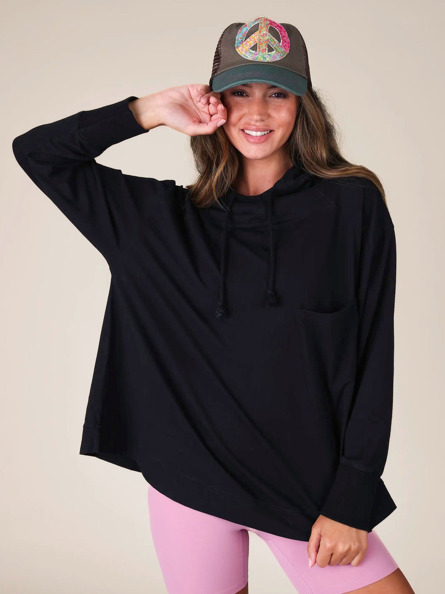 Move Free Hooded Layer - Black