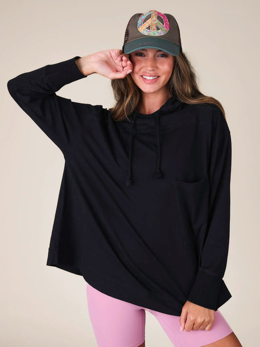 Move Free Hooded Layer - Black