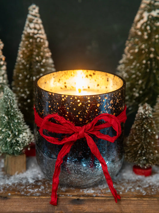 Radiant Glass Candle - North Sky