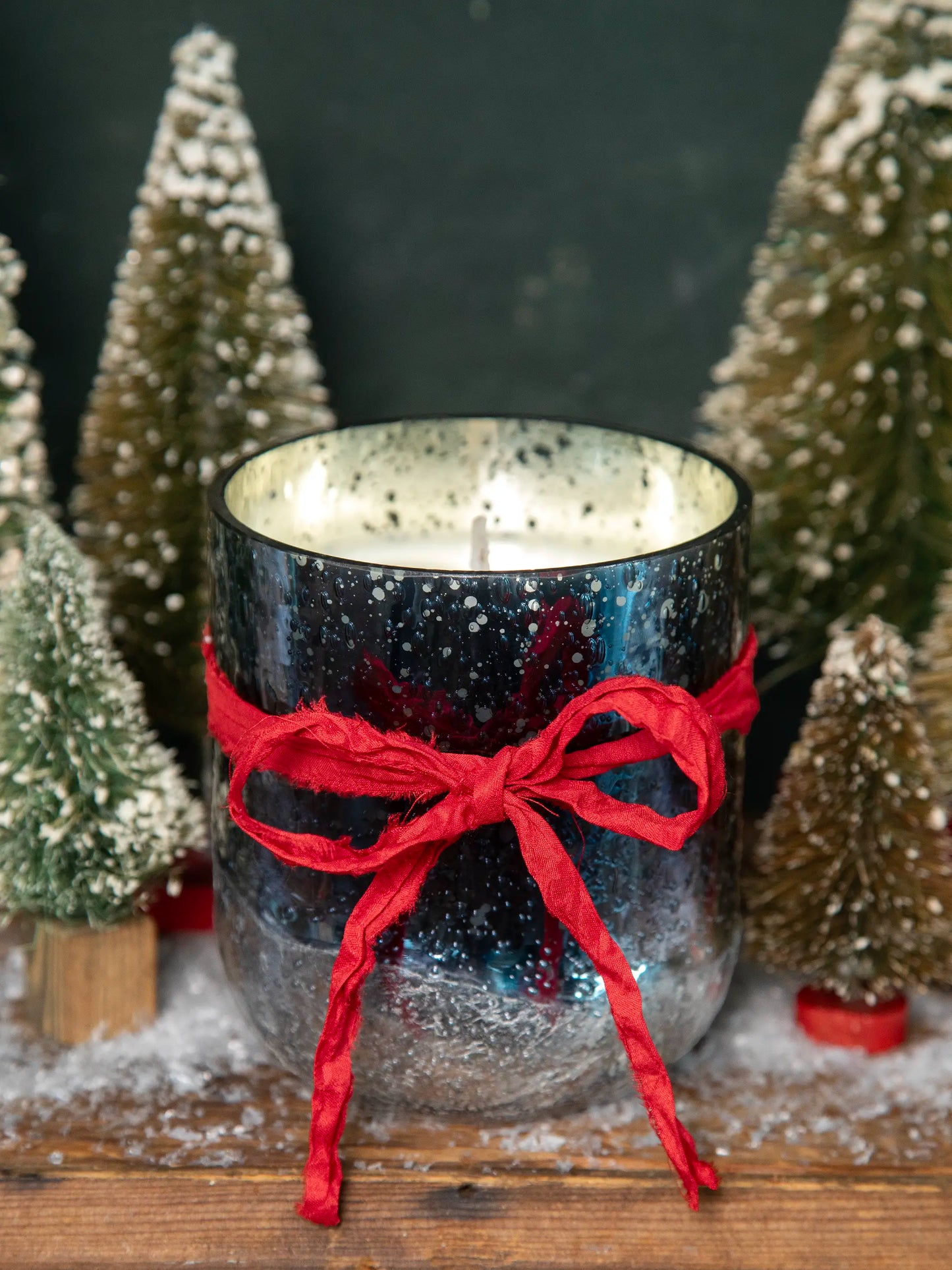 Radiant Glass Candle - North Sky