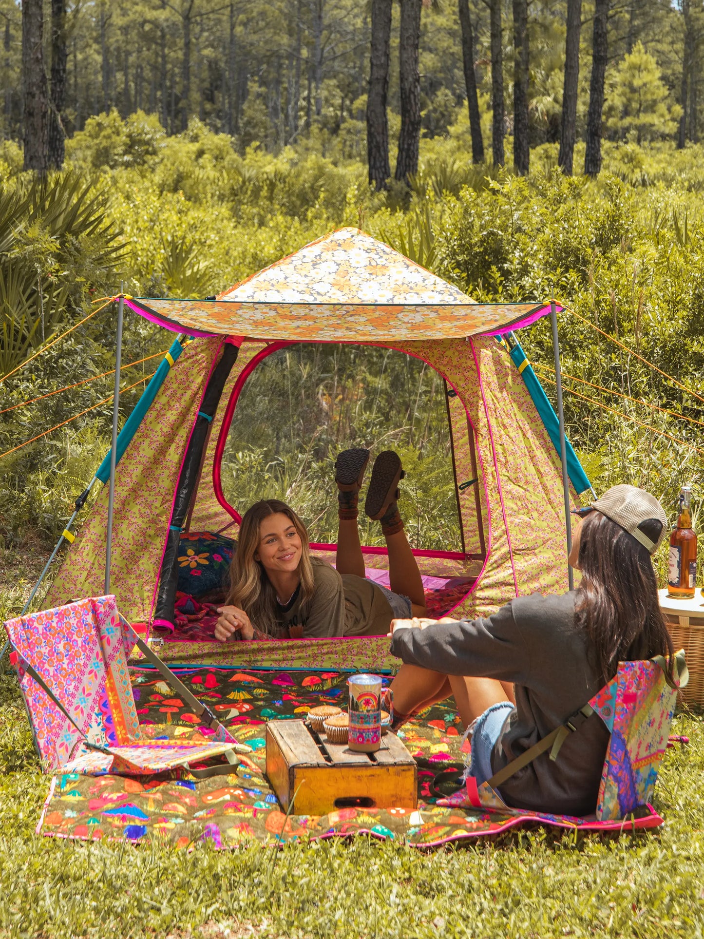 Live Happy Camping Tent - Wanderlust