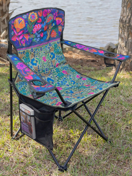 Happy Camp Chair - Folk Flower Bay