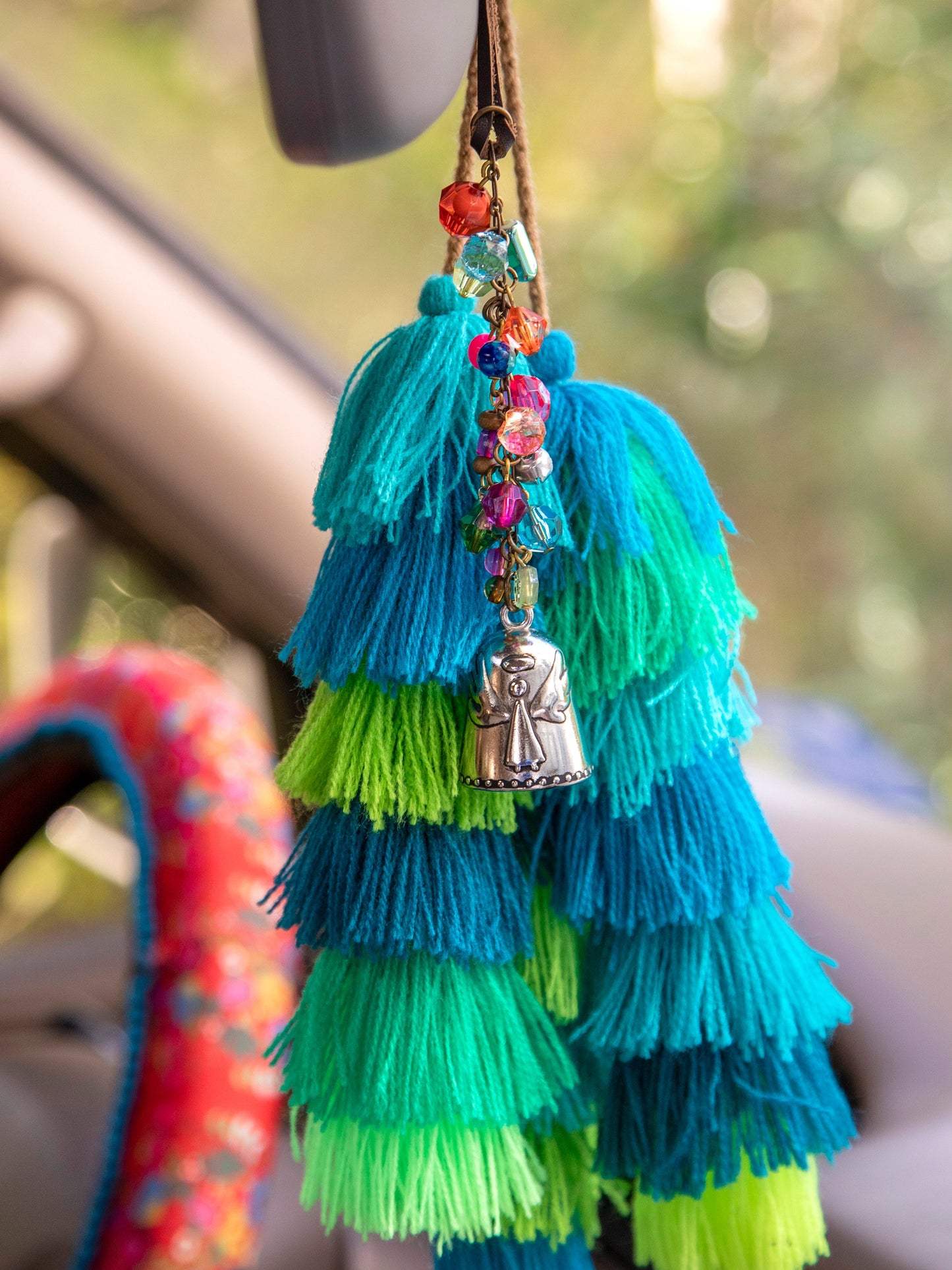 Blessing Bell Car Charm