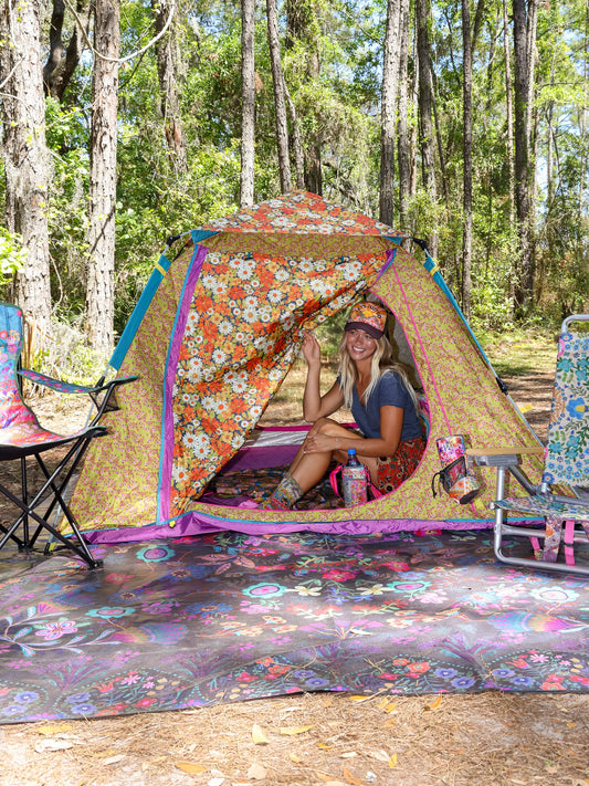 Live Happy Camping Tent - Wanderlust