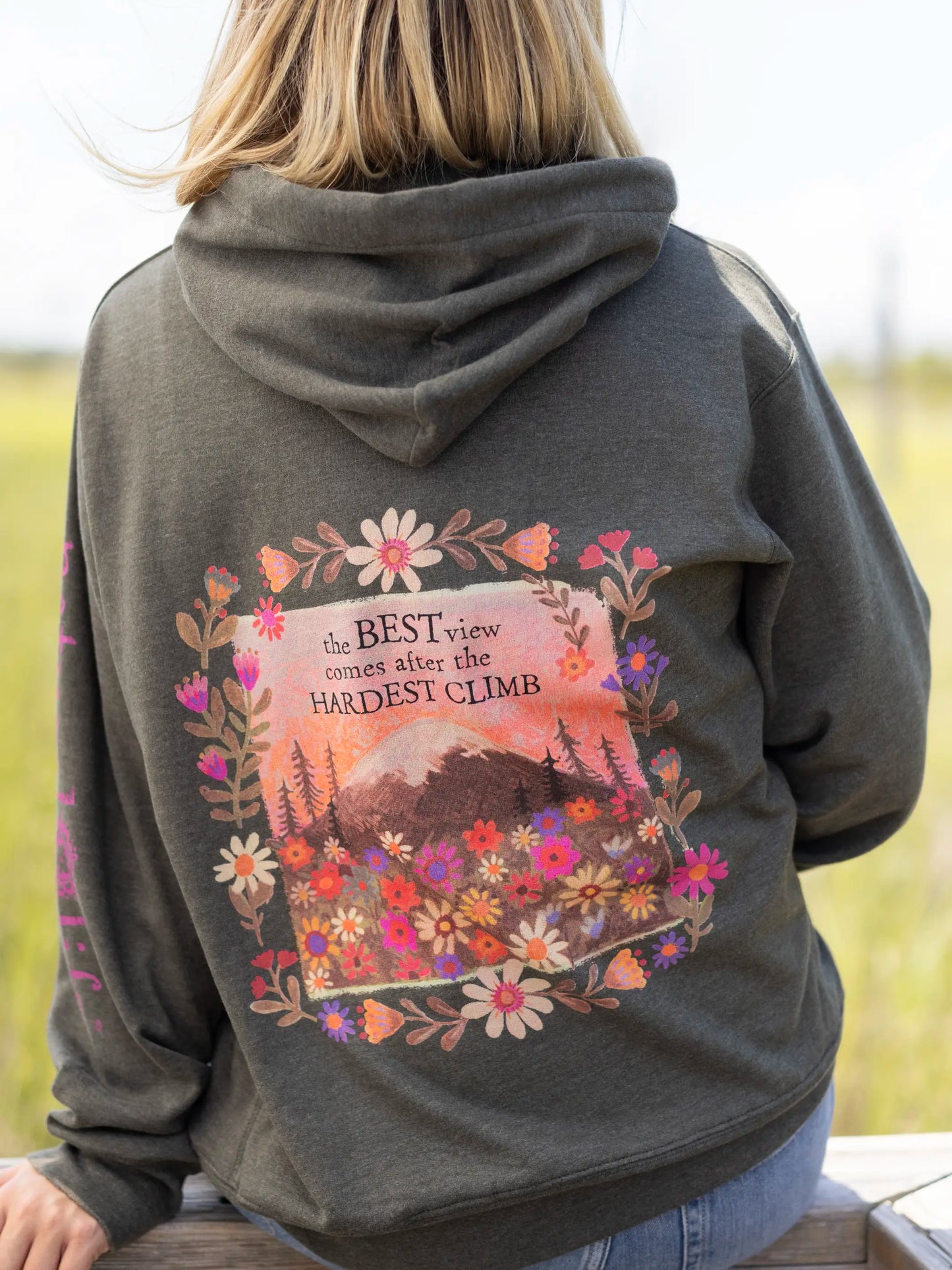 Natural Life Hoodie Sweatshirt - The Best View
