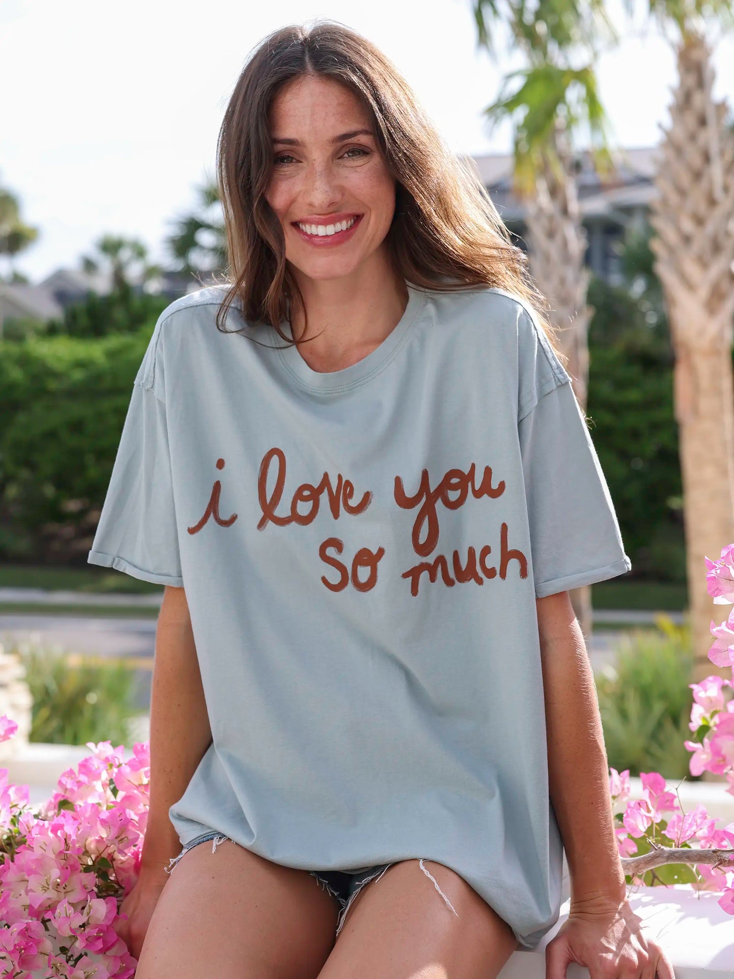 Take It In Cotton Tee - I Love You