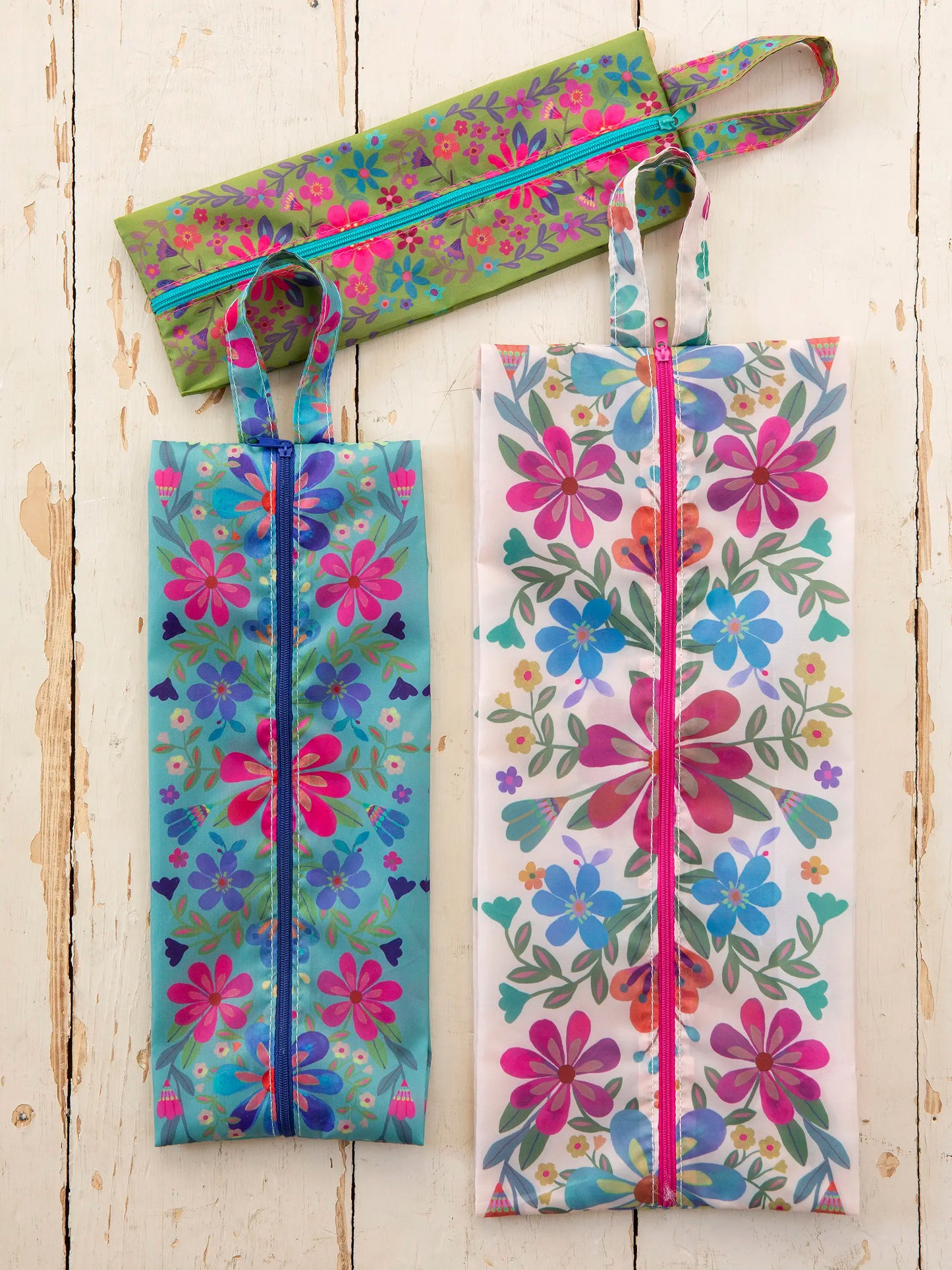 Pack & Go Packing Cubes, Set of 3 - Folk Flower