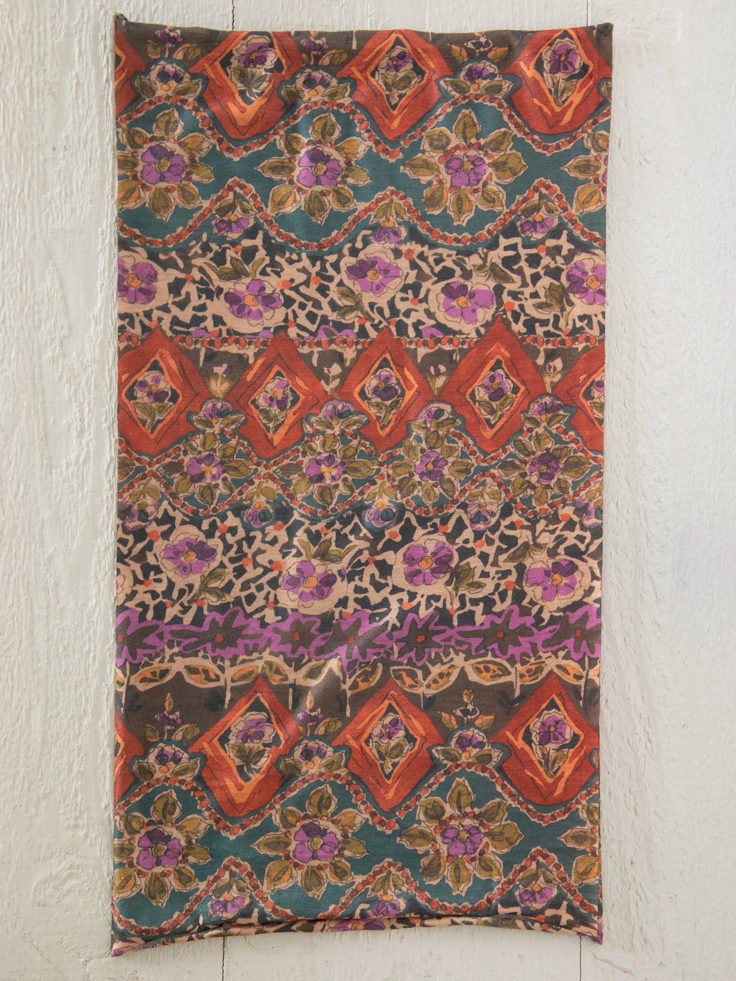 Full Boho Bandeau® Headband - Brown Tuscany Border