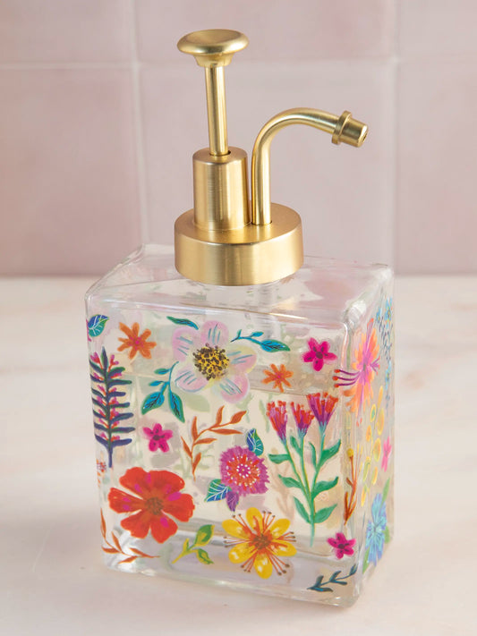 Soap Dispenser - Floral