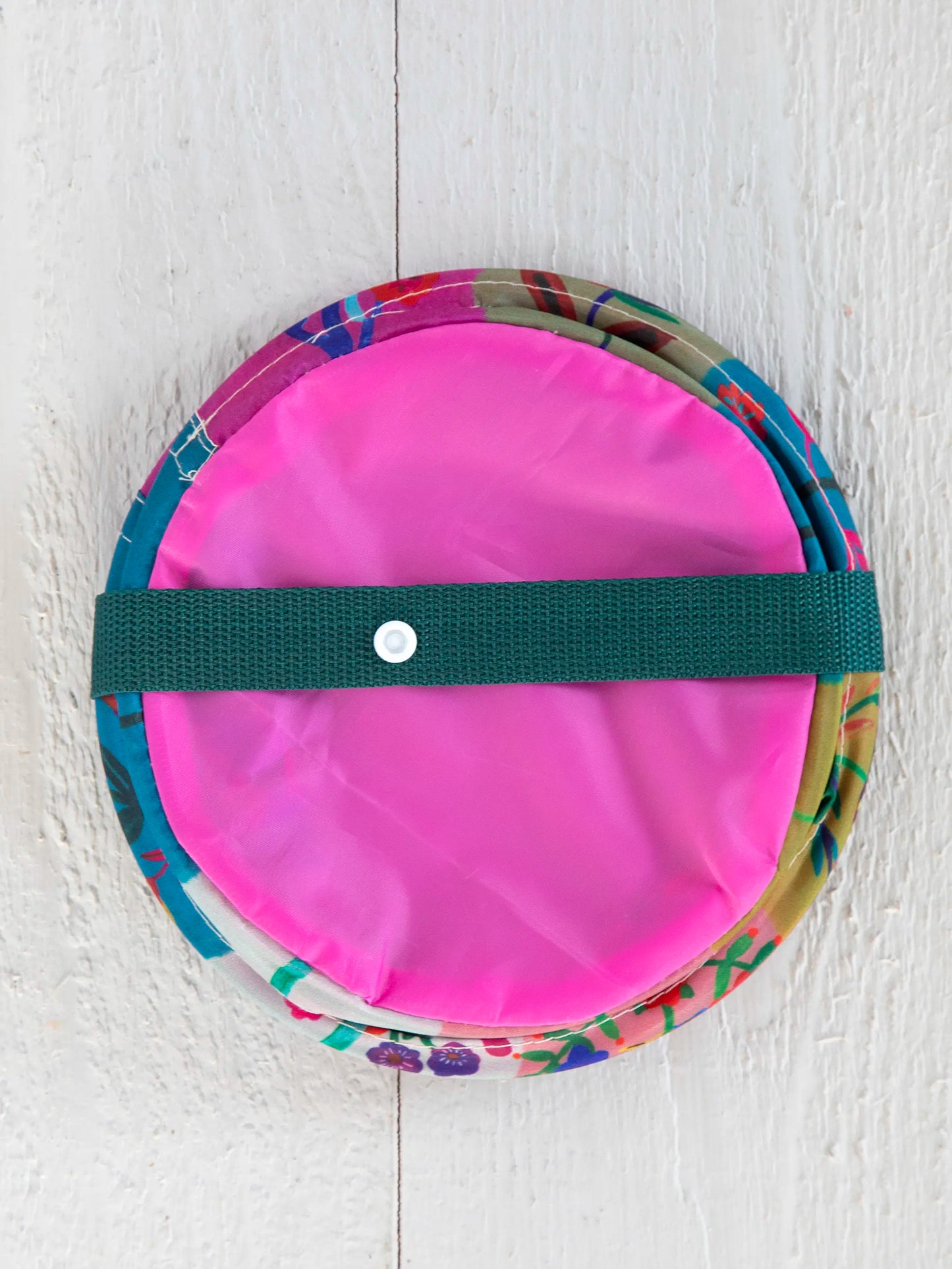 Pop-Up Car Trash Can - Folk Flower