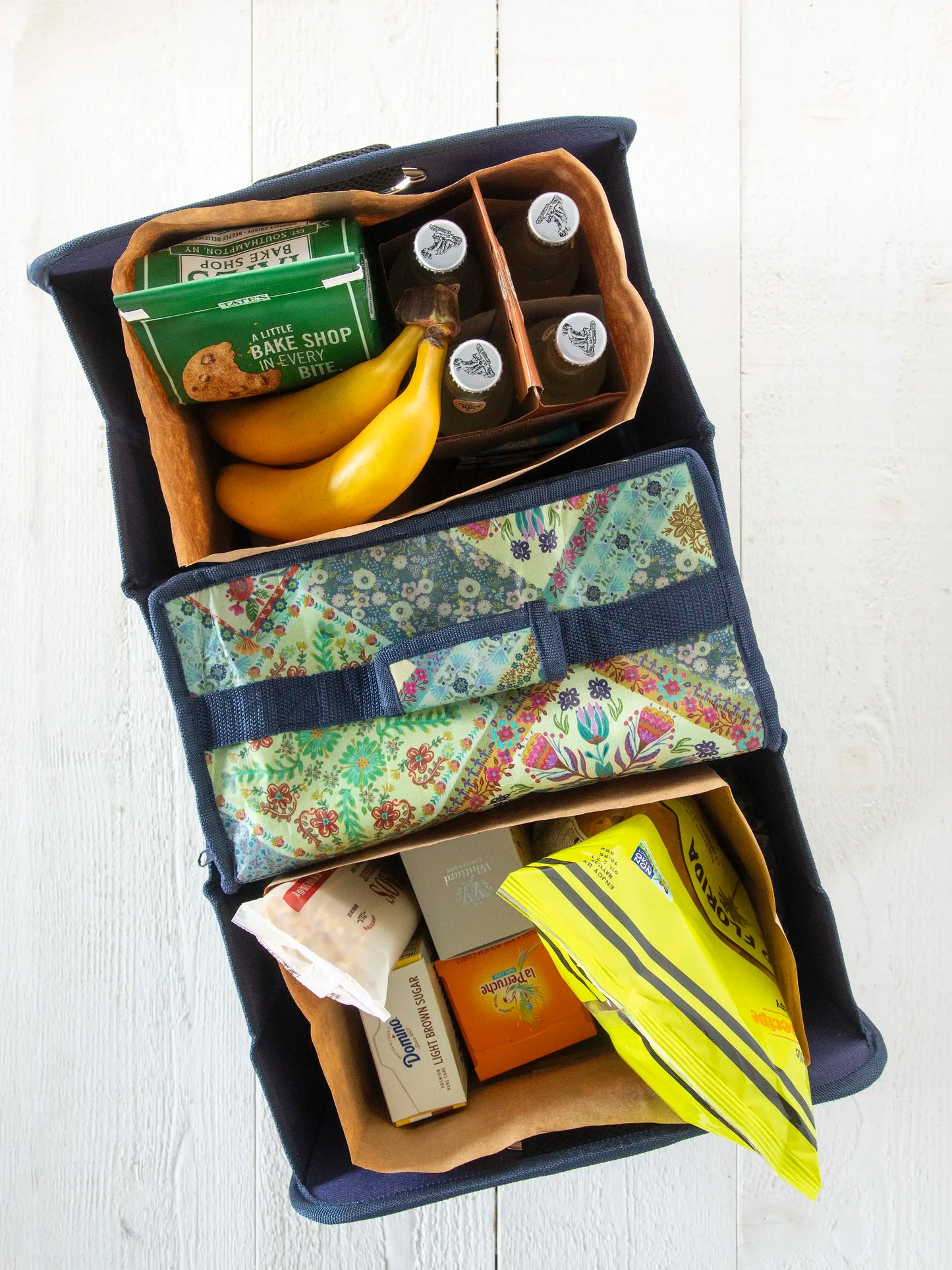 Car Trunk Organizer - Mandala Folk Patchwork