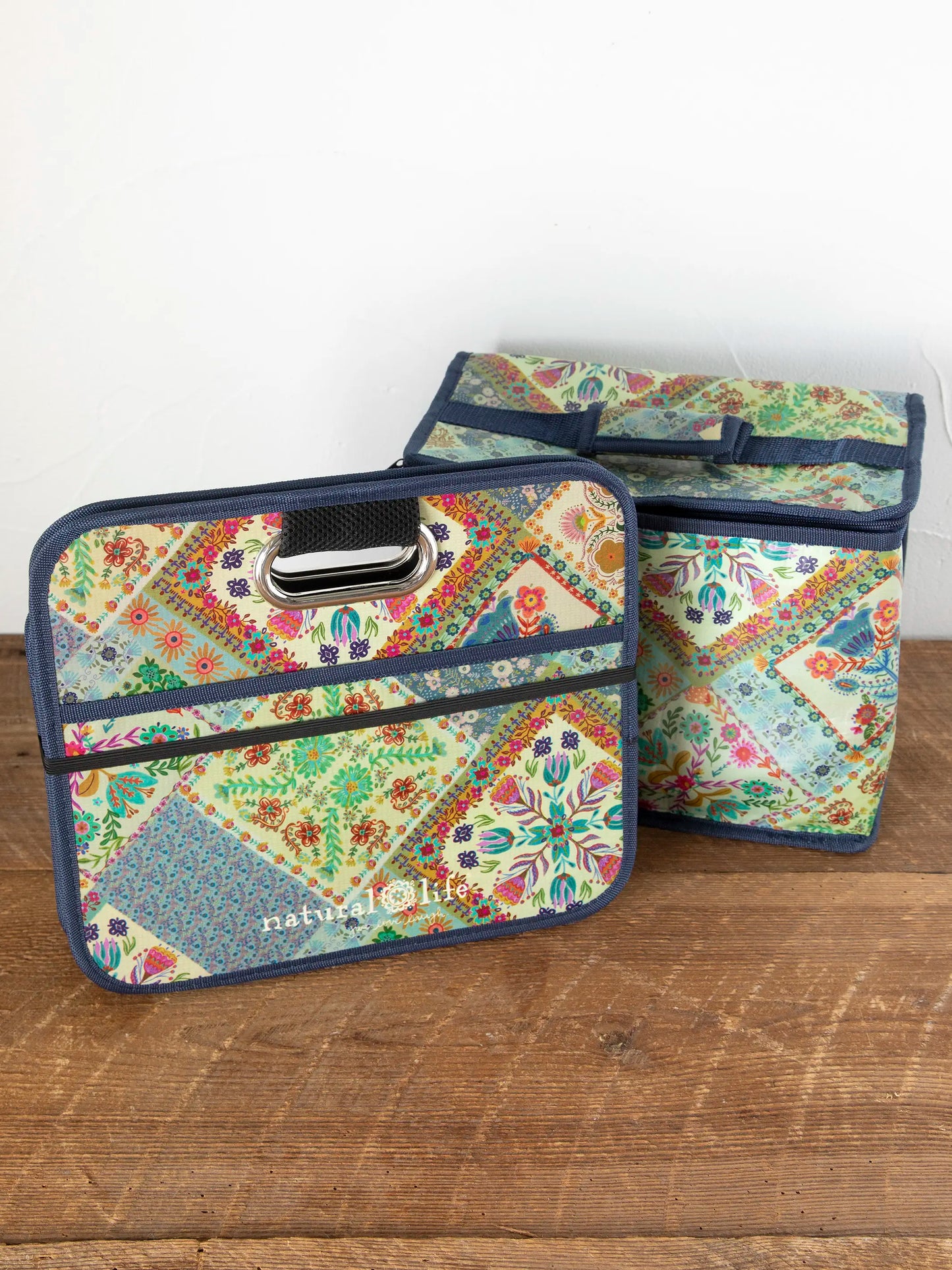 Car Trunk Organizer - Mandala Folk Patchwork