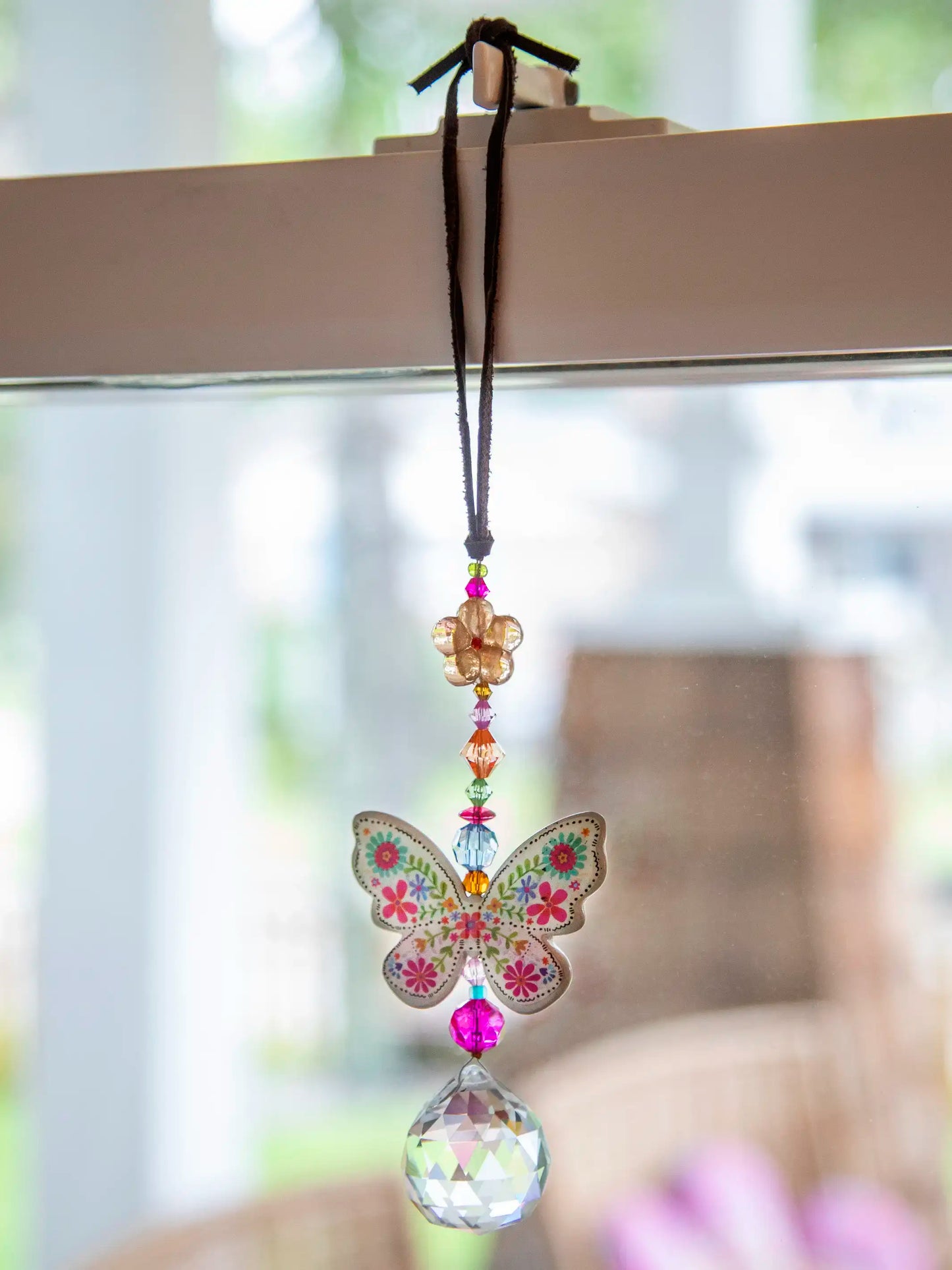 Sun Catcher Car Charm - Butterfly