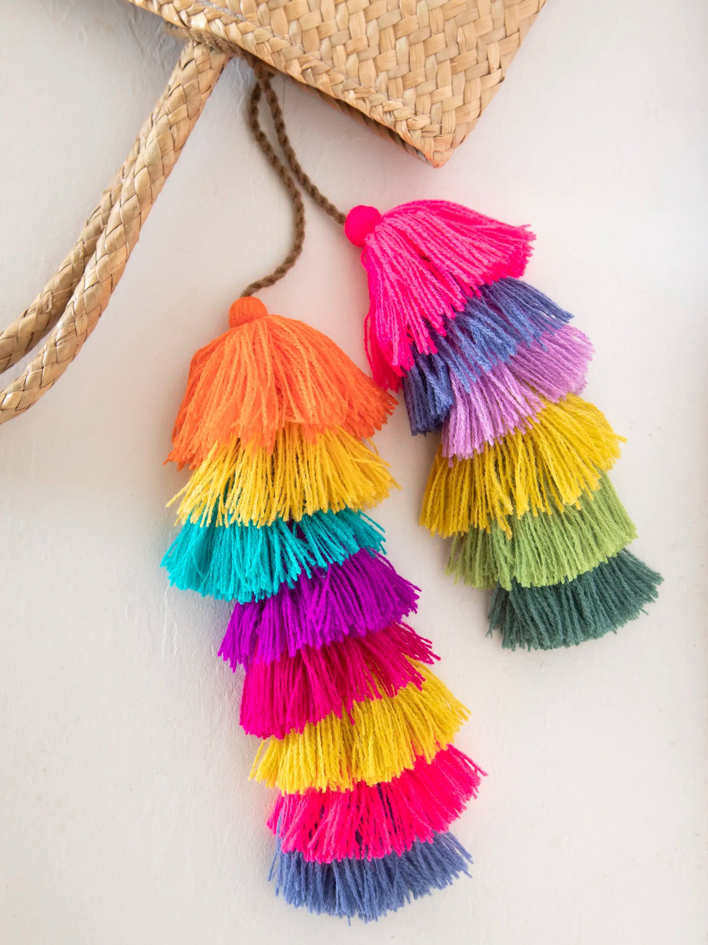 Tassel Tie-On - Multicolored