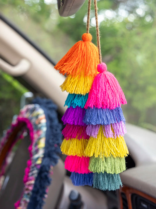 Tassel Tie-On - Multicolored