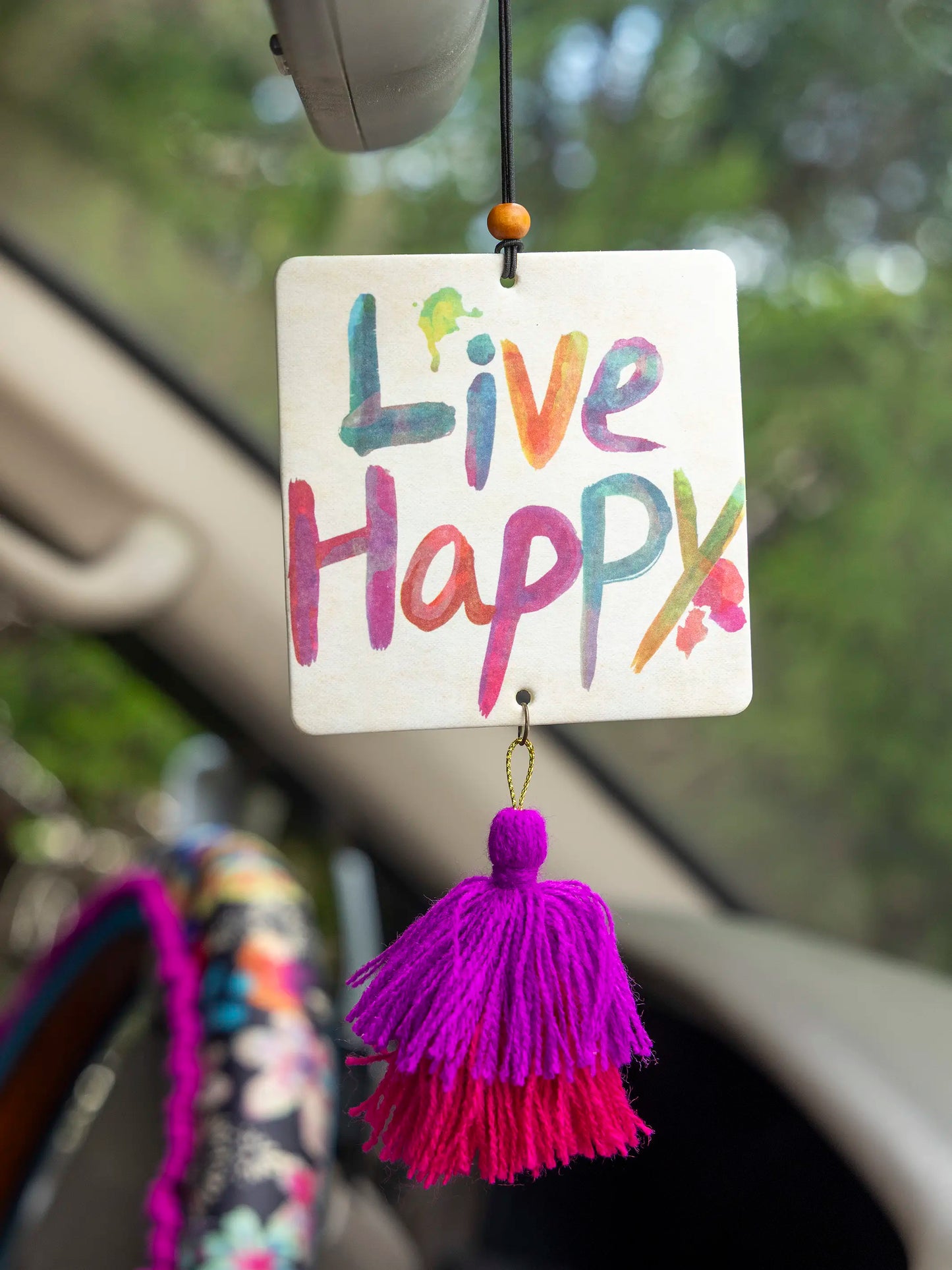 Car Air Freshener - Live Happy