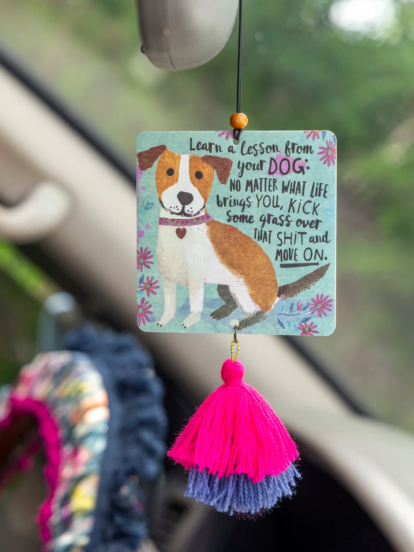 Car Air Freshener - Lesson From Your Dog