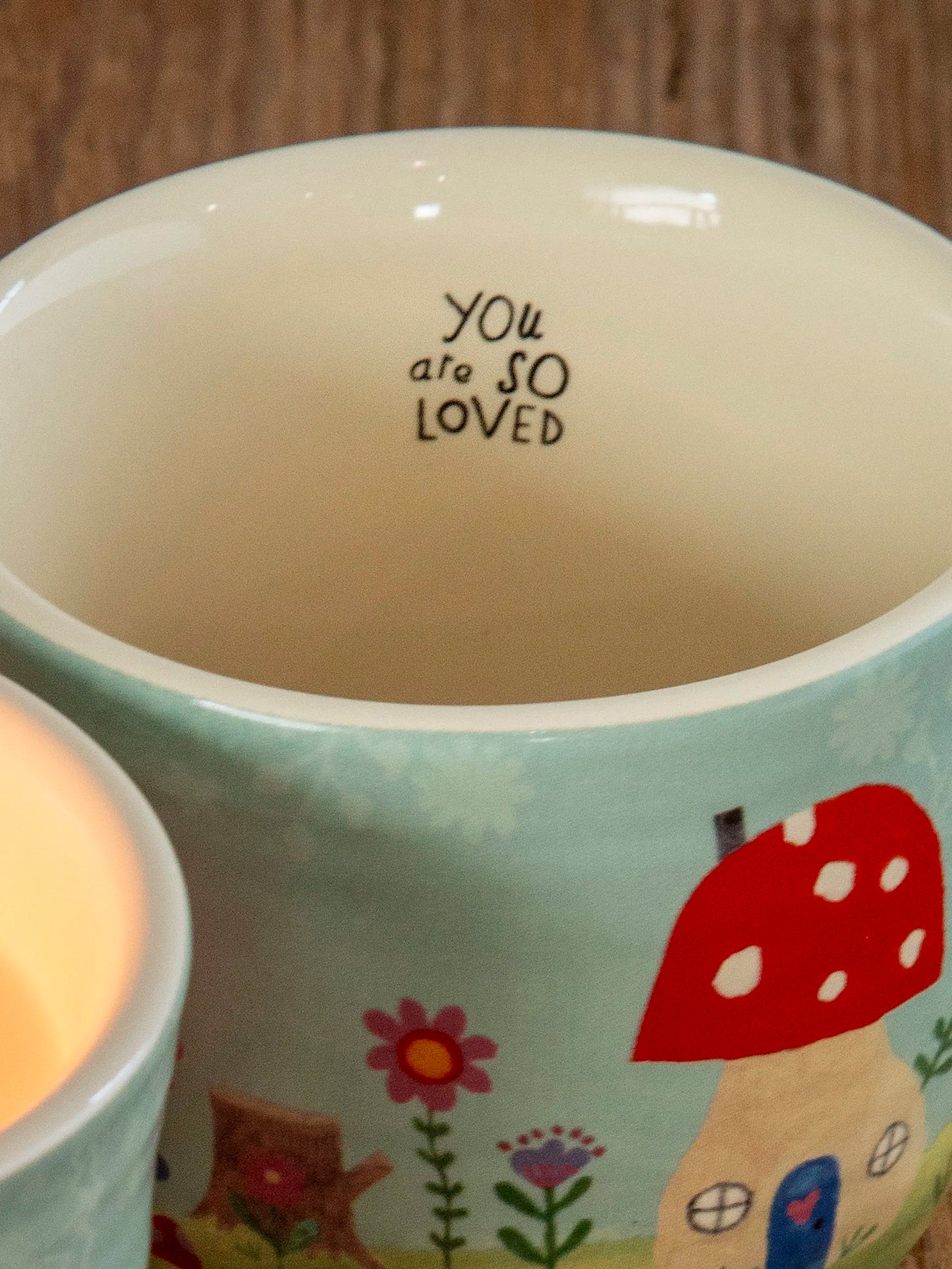 Secret Message Candle - You Are So Loved Gnome