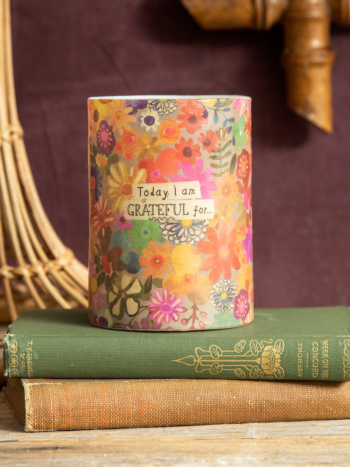 Flameless Candle - I Am Grateful