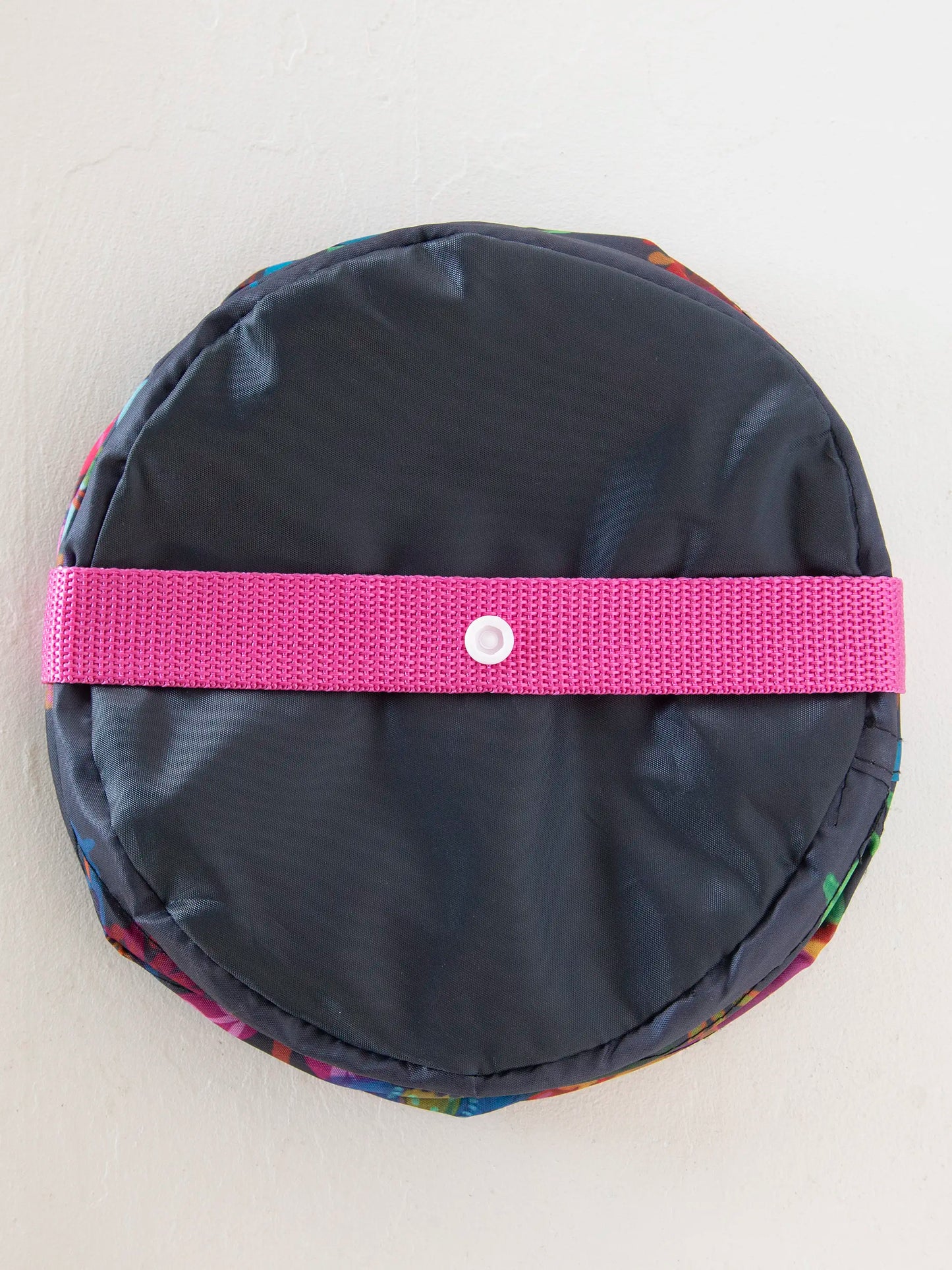 Pop-Up Car Trash Can - Navy Folk Flower