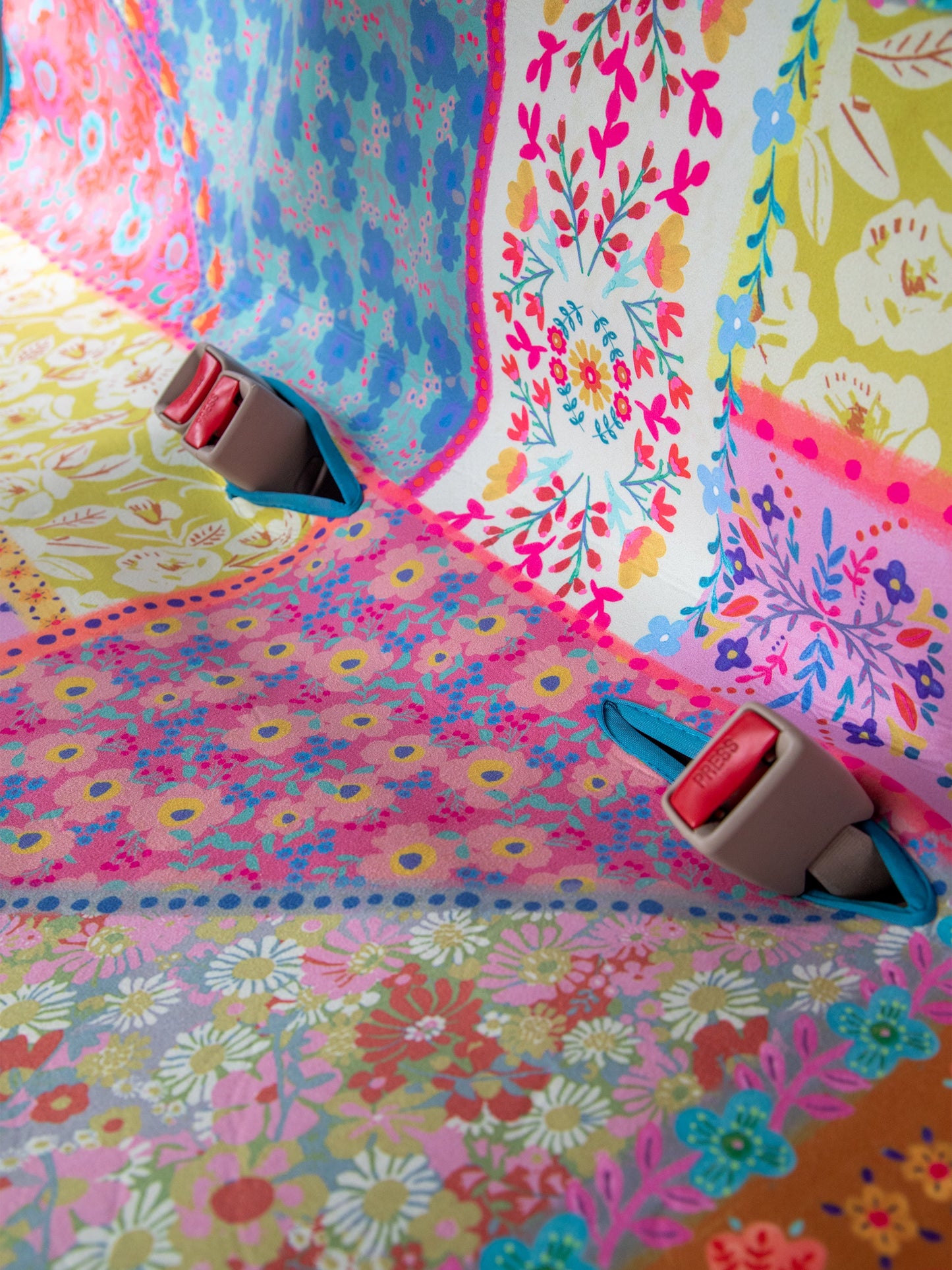 Back Car Seat Cover - Patchwork