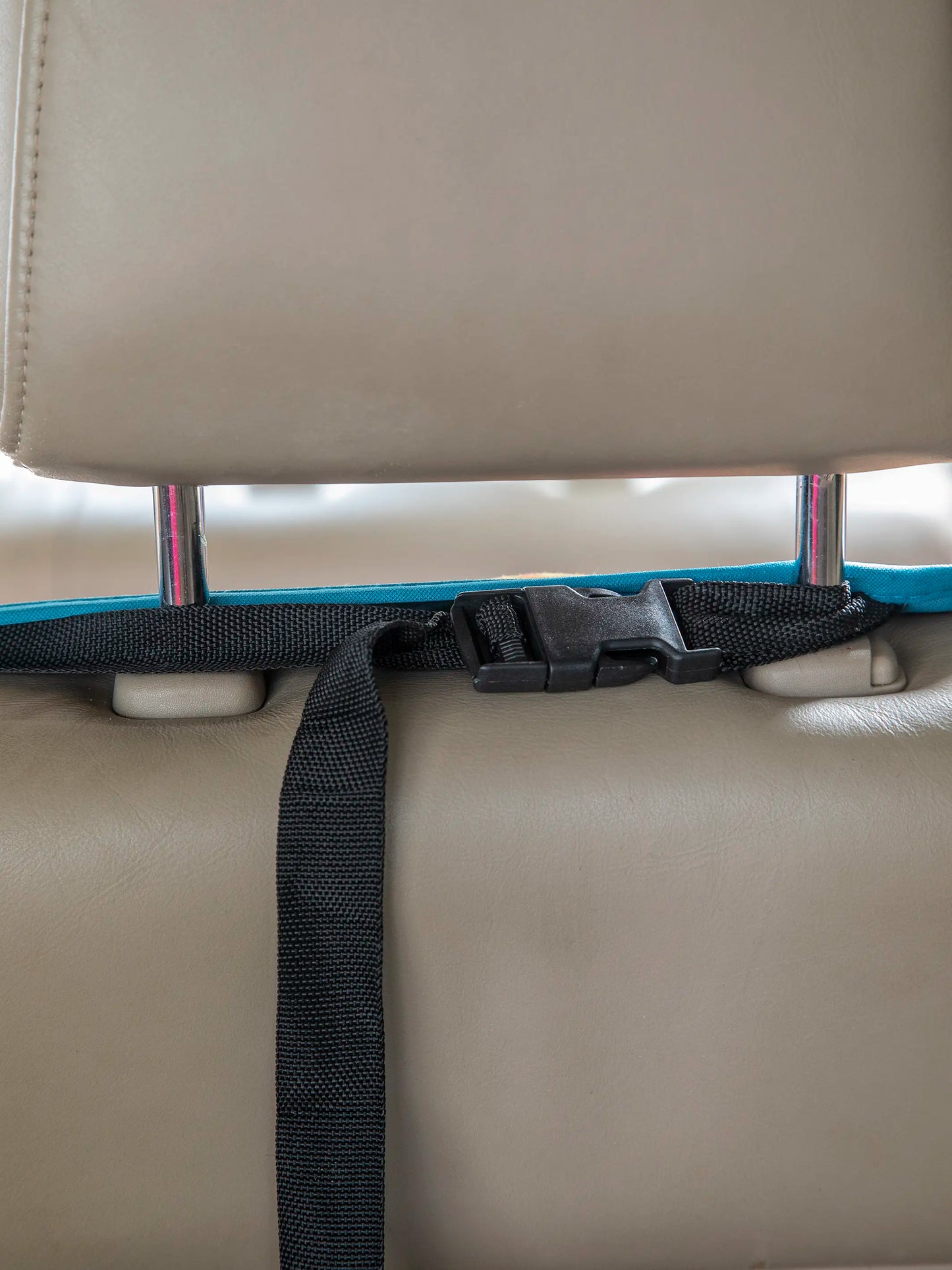 Velvet Back Car Seat Cover - Rainbow Patchwork