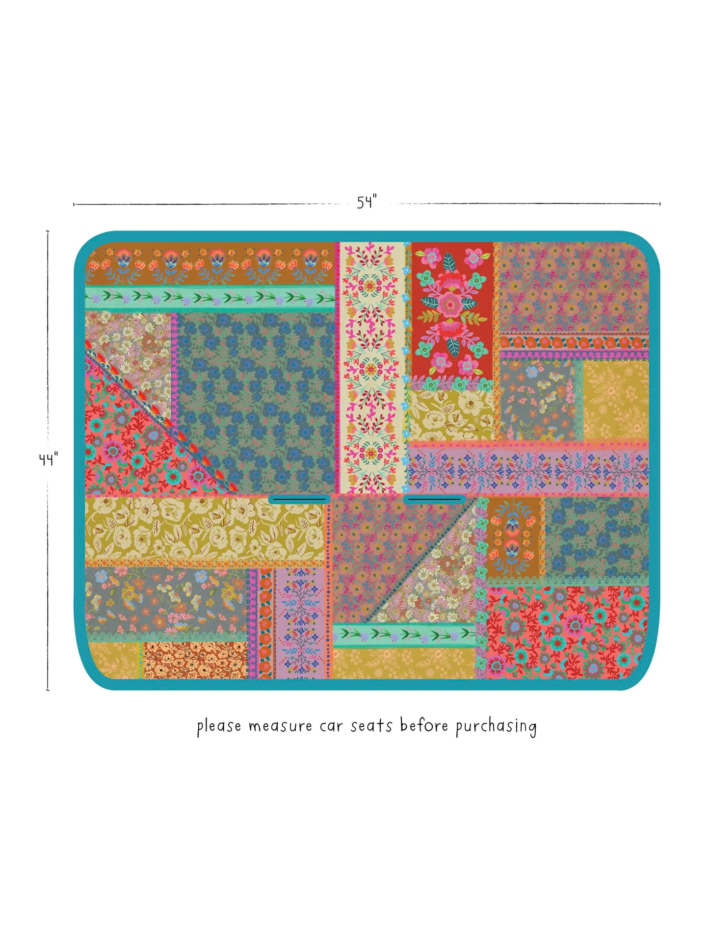 Back Car Seat Cover - Patchwork