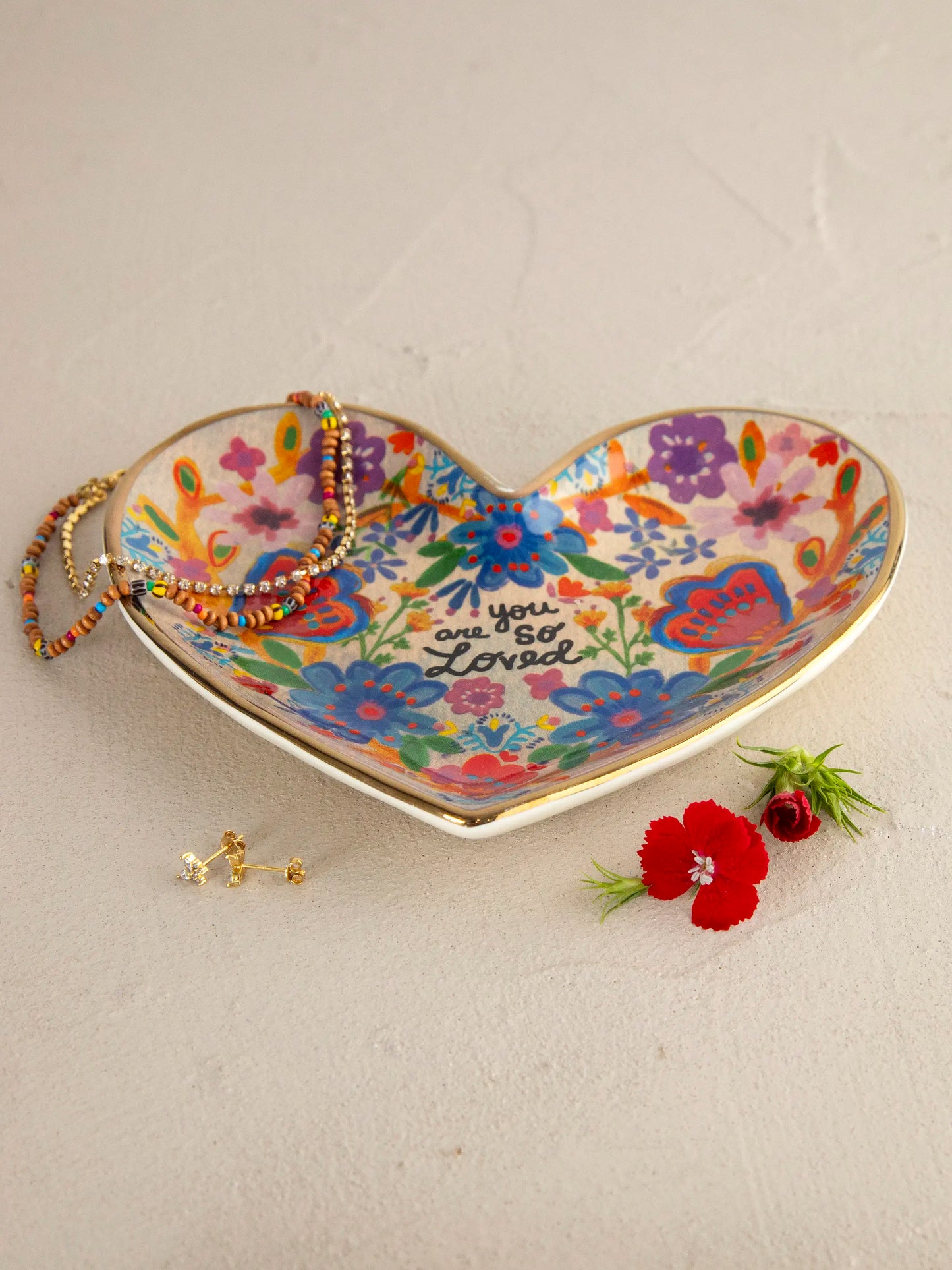 Artsy Ceramic Trinket Dish - You Are So Loved