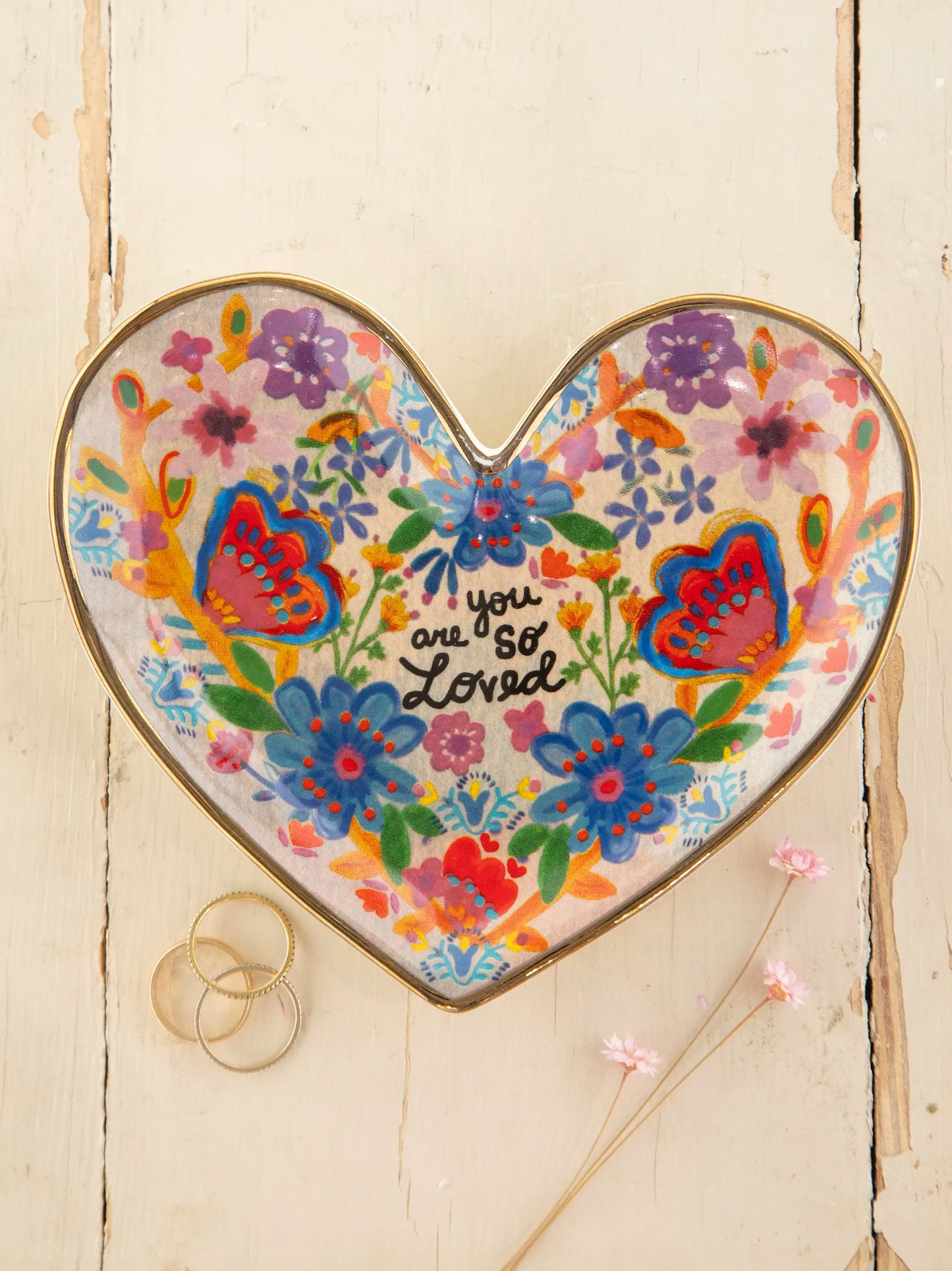 Artsy Ceramic Trinket Dish - You Are So Loved
