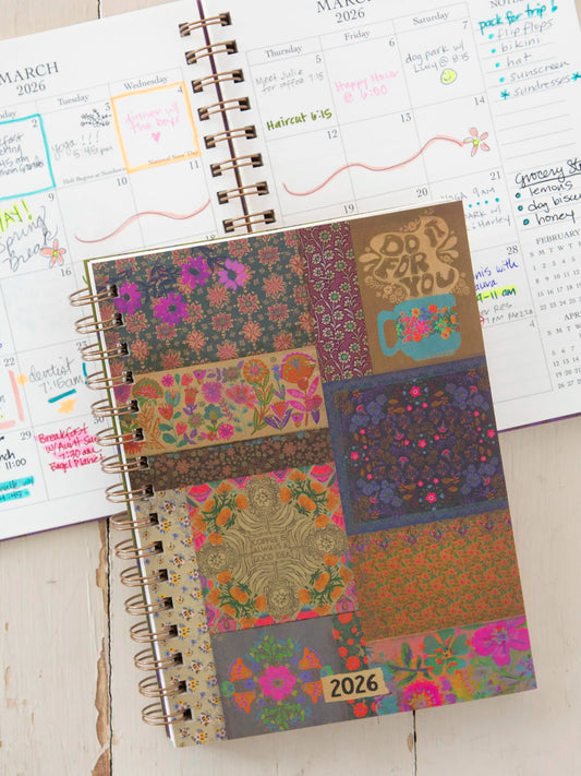 2026 12 Month Planner - Coffee