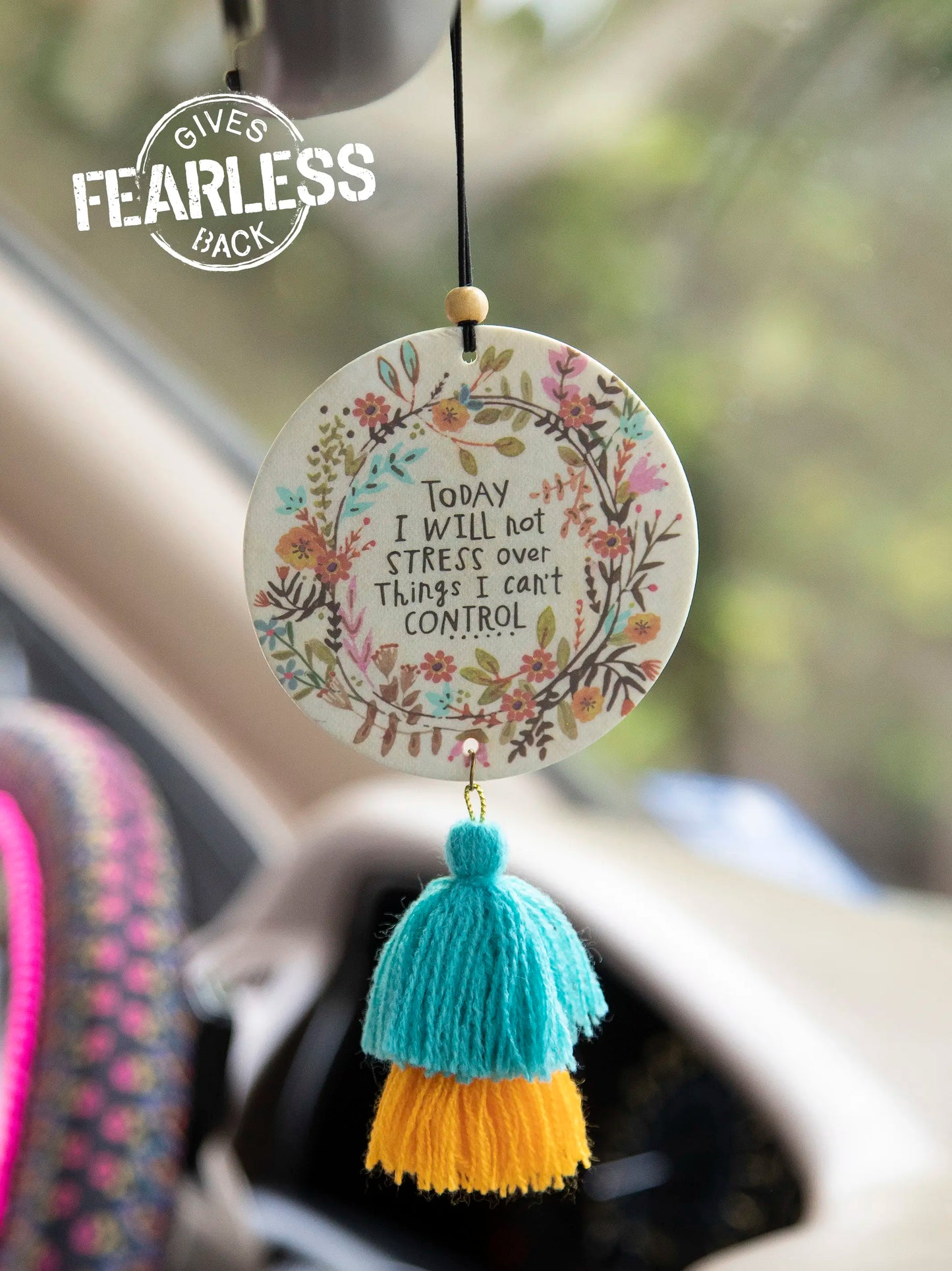 Car Air Freshener - Today I Will Not Stress