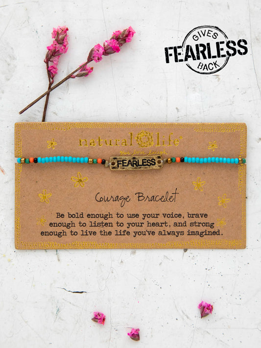 Giving Beaded Bracelet - Fearless