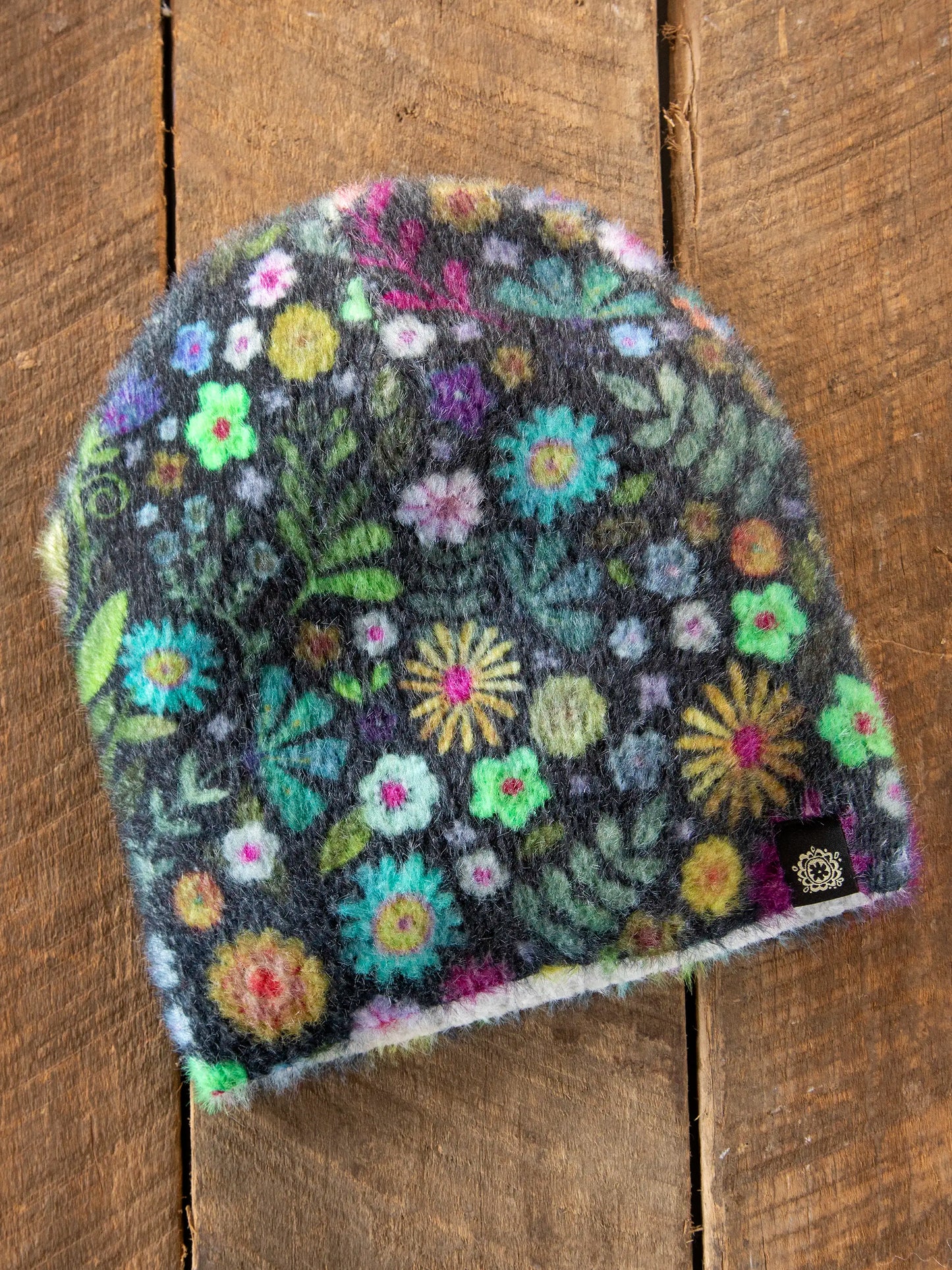 Cashmere-like Beanie - Dark Teal