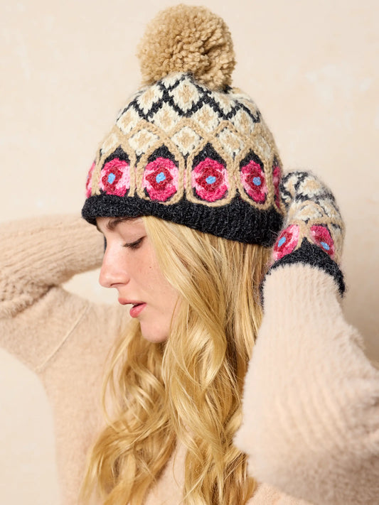 Peruvian Crochet Beanie